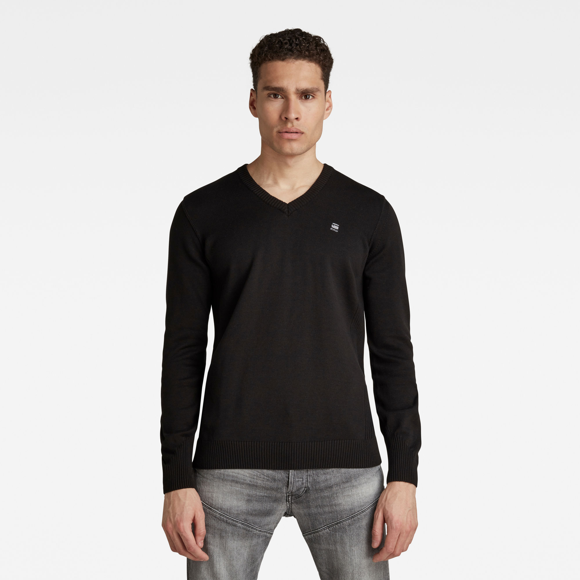 G-Star RAW Heren Classic Sport Gebreide Trui Meerkleurig G-Star RAW Heren Classic Sport Gebreide Trui Meerkleurig