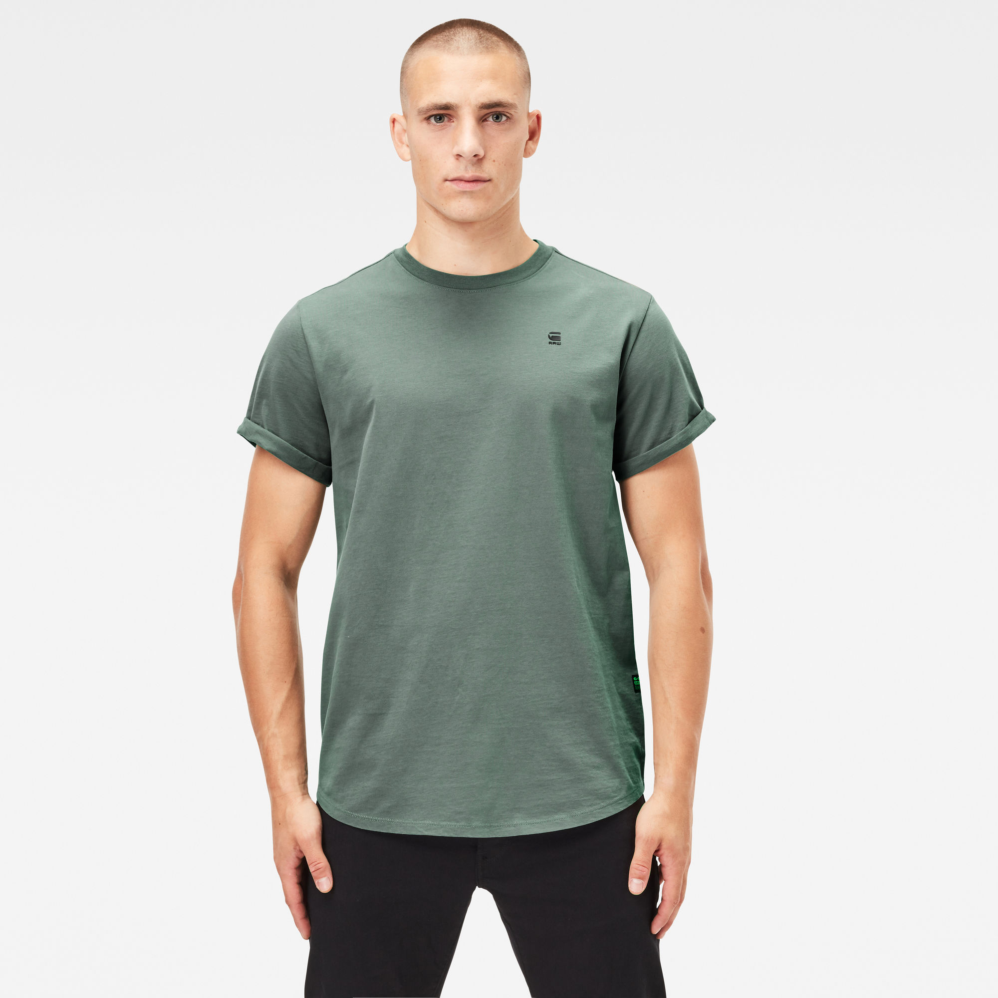 G-Star RAW Heren Lash T-Shirt Groen G-Star RAW Heren Lash T-Shirt Groen