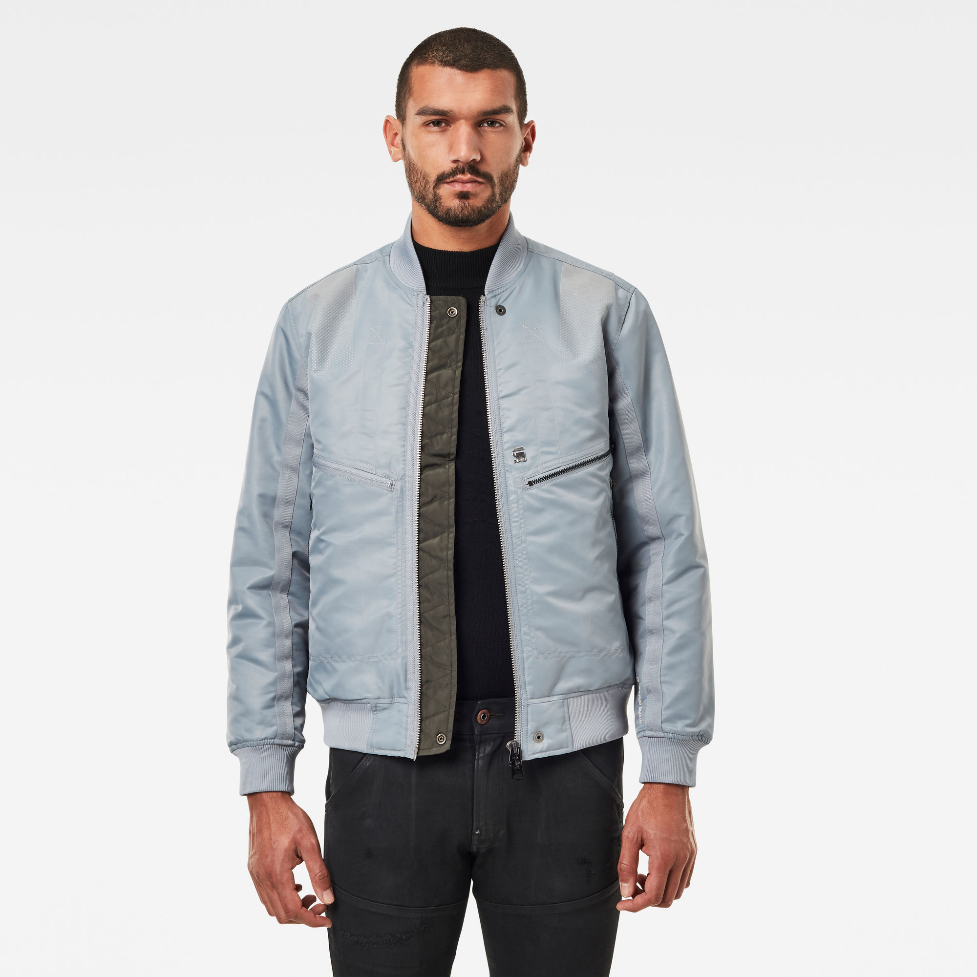 G-Star RAW Heren Transitional Bomberjack Grijs G-Star RAW Heren Transitional Bomberjack Grijs