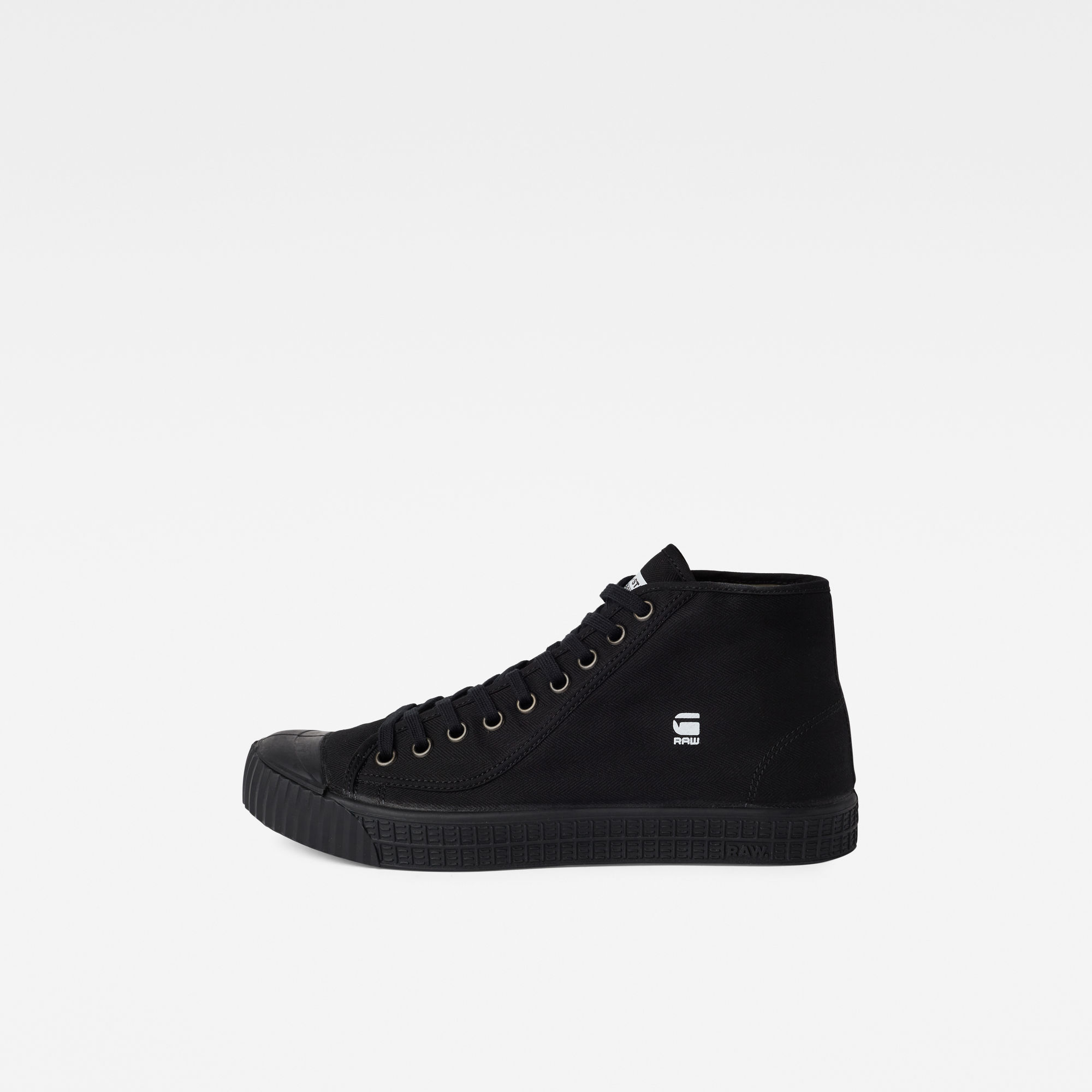 G-Star RAW Heren Rovulc HB Mid Sneakers Zwart G-Star RAW Heren Rovulc HB Mid Sneakers Zwart