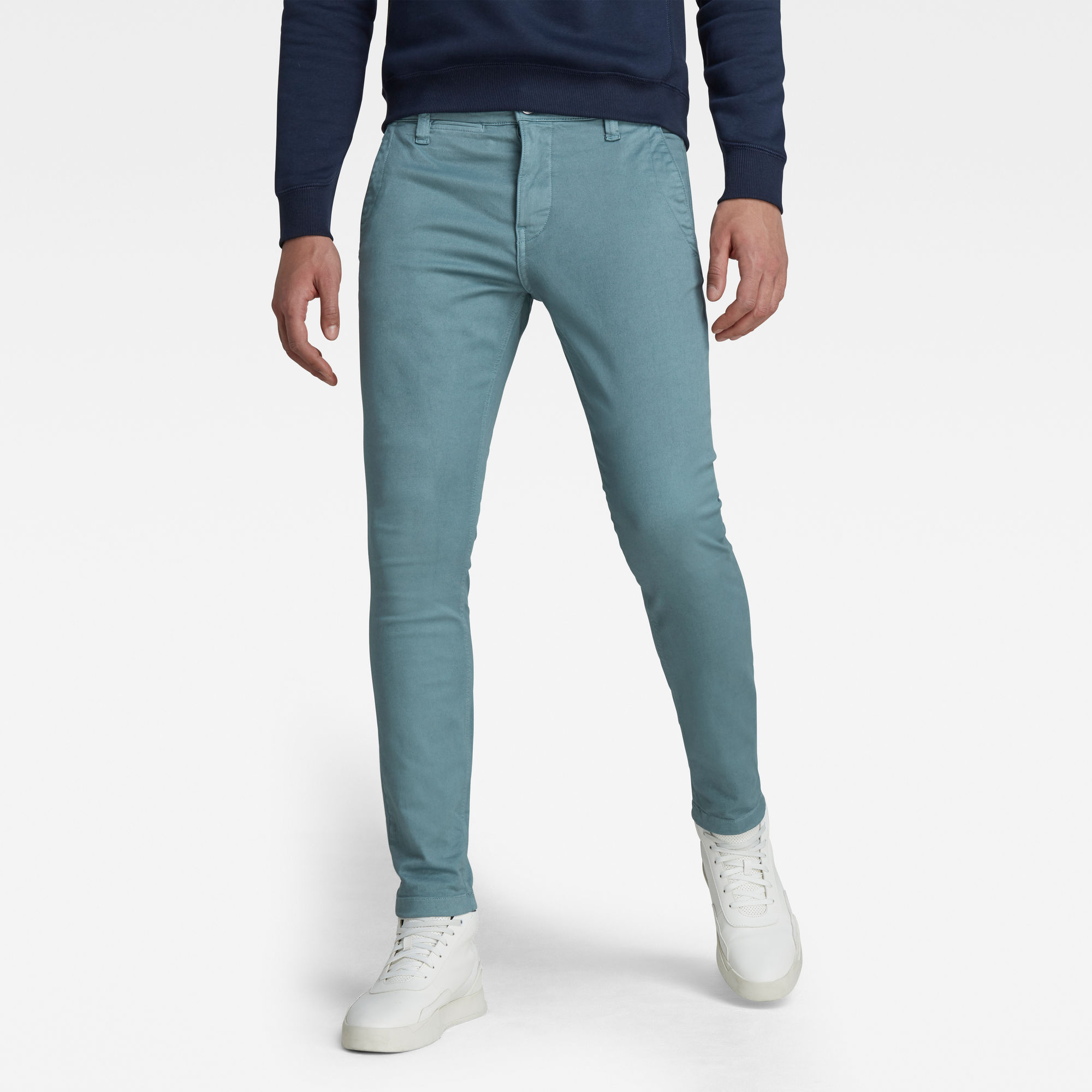 G-Star RAW Heren Skinny Chino Grijs G-Star RAW Heren Skinny Chino Grijs