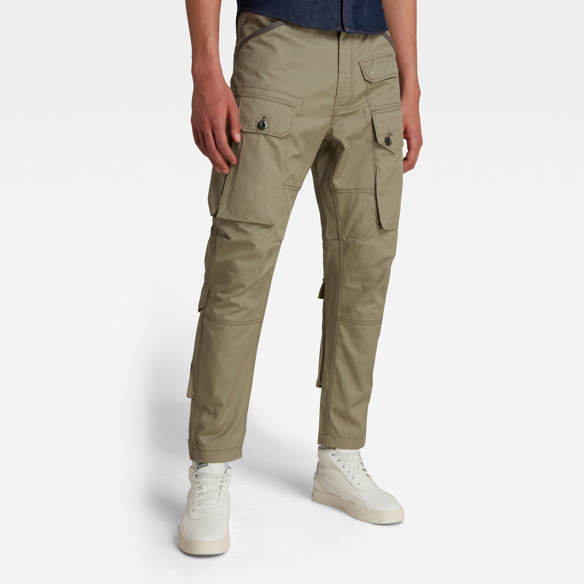 G-Star RAW Heren Jungle Relaxed Tapered Cargo Broek Groen G-Star RAW Heren Jungle Relaxed Tapered Cargo Broek Groen