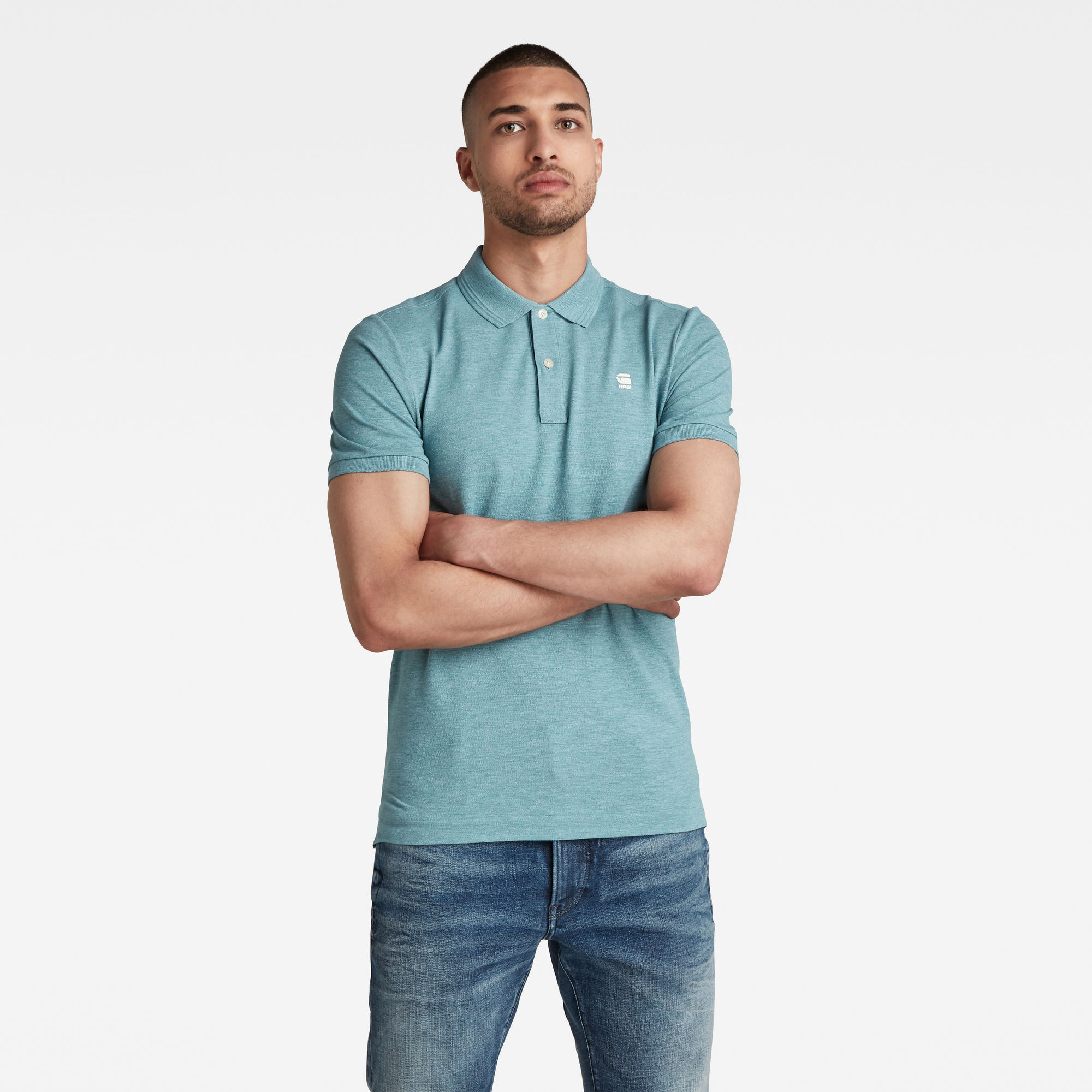 G-Star RAW Heren Dunda Slim Polo Meerkleurig G-Star RAW Heren Dunda Slim Polo Meerkleurig