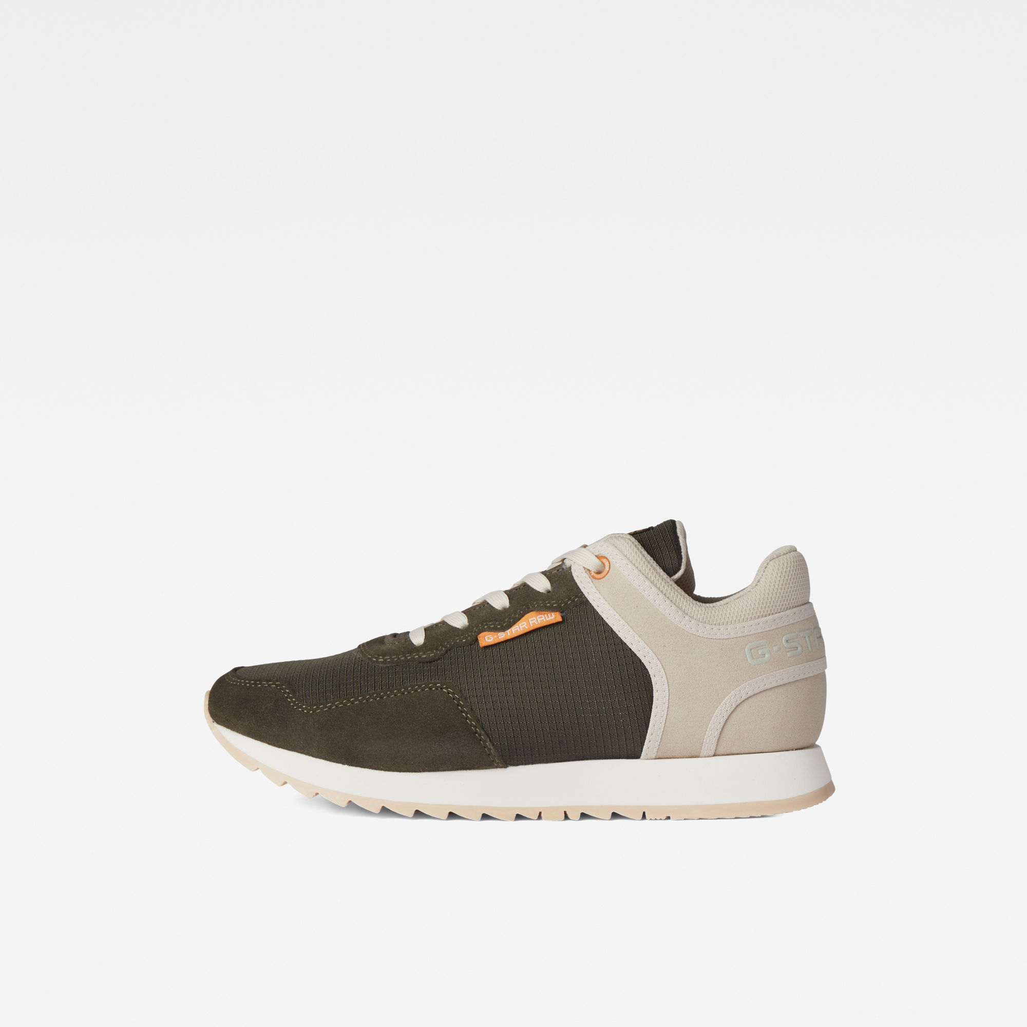 G-Star RAW Dames Calow Basic Q2 Sneakers Groen G-Star RAW Dames Calow Basic Q2 Sneakers Groen