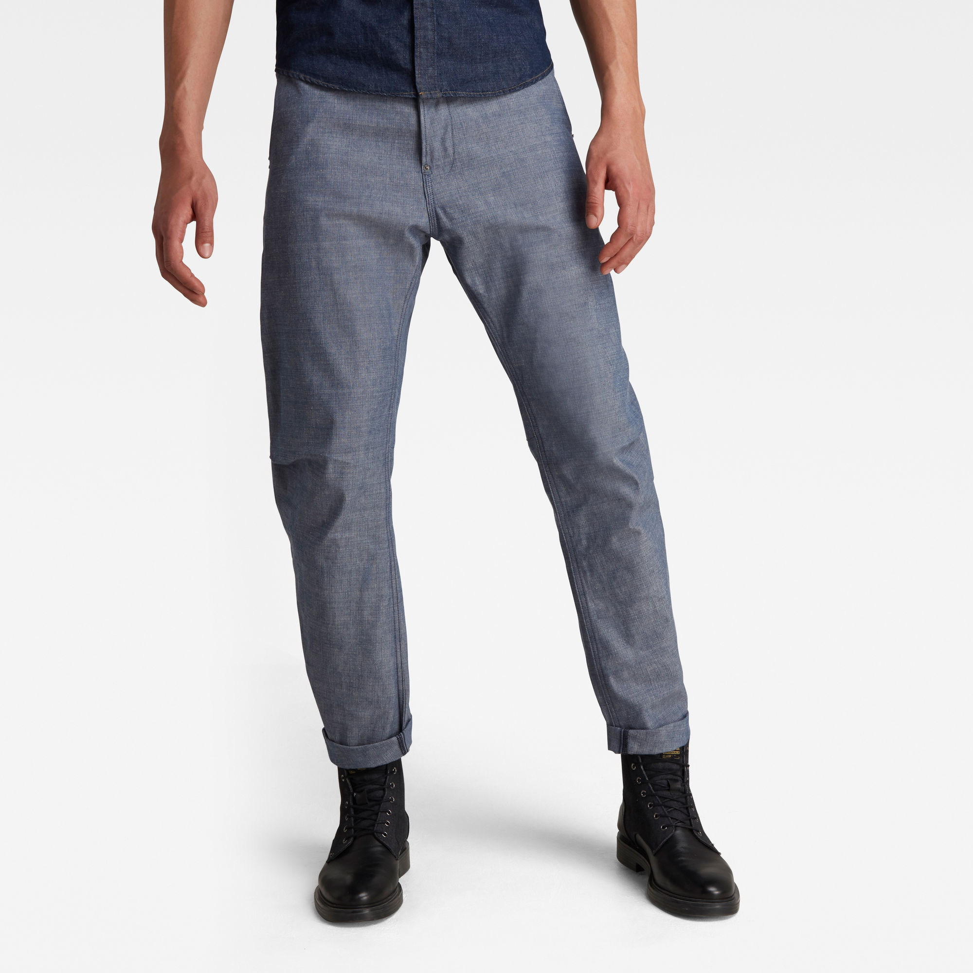 G-Star RAW Heren GSRR Grip 3D Relaxed Tapered Jeans Donkerblauw G-Star RAW Heren GSRR Grip 3D Relaxed Tapered Jeans Donkerblauw