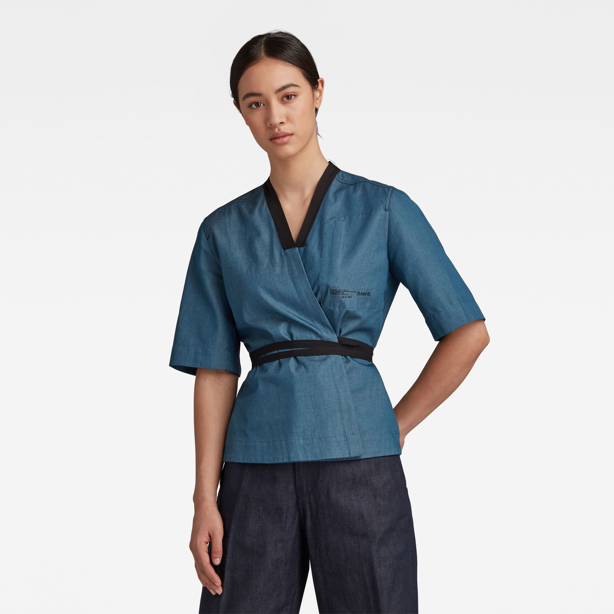 G-Star RAW Dames GSRR Undershirt Donkerblauw G-Star RAW Dames GSRR Undershirt Donkerblauw