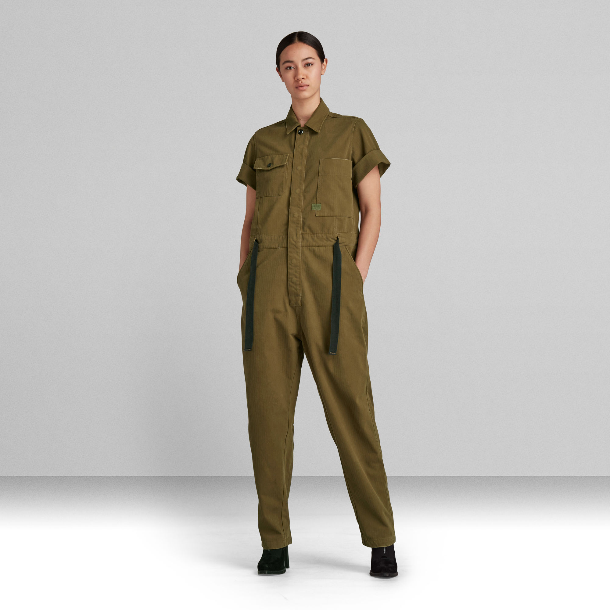 

Army Jumpsuit - Green - Women