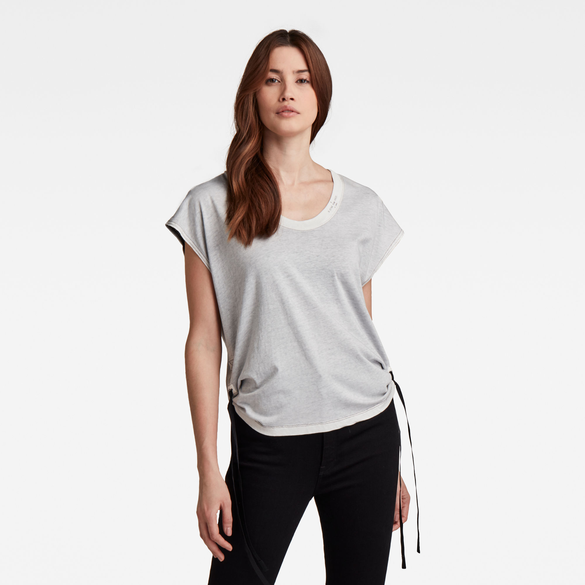 G-Star RAW Dames Adjustable Top Sprayed Zwart G-Star RAW Dames Adjustable Top Sprayed Zwart