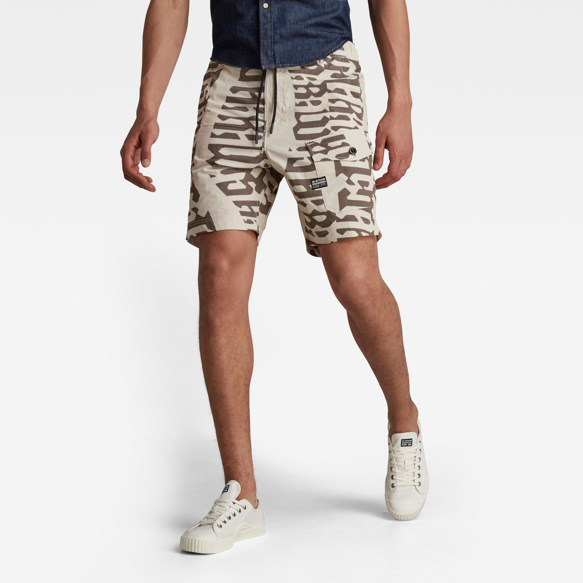 G-Star RAW Heren Front Pocket Artwork Sport Short Meerkleurig G-Star RAW Heren Front Pocket Artwork Sport Short Meerkleurig