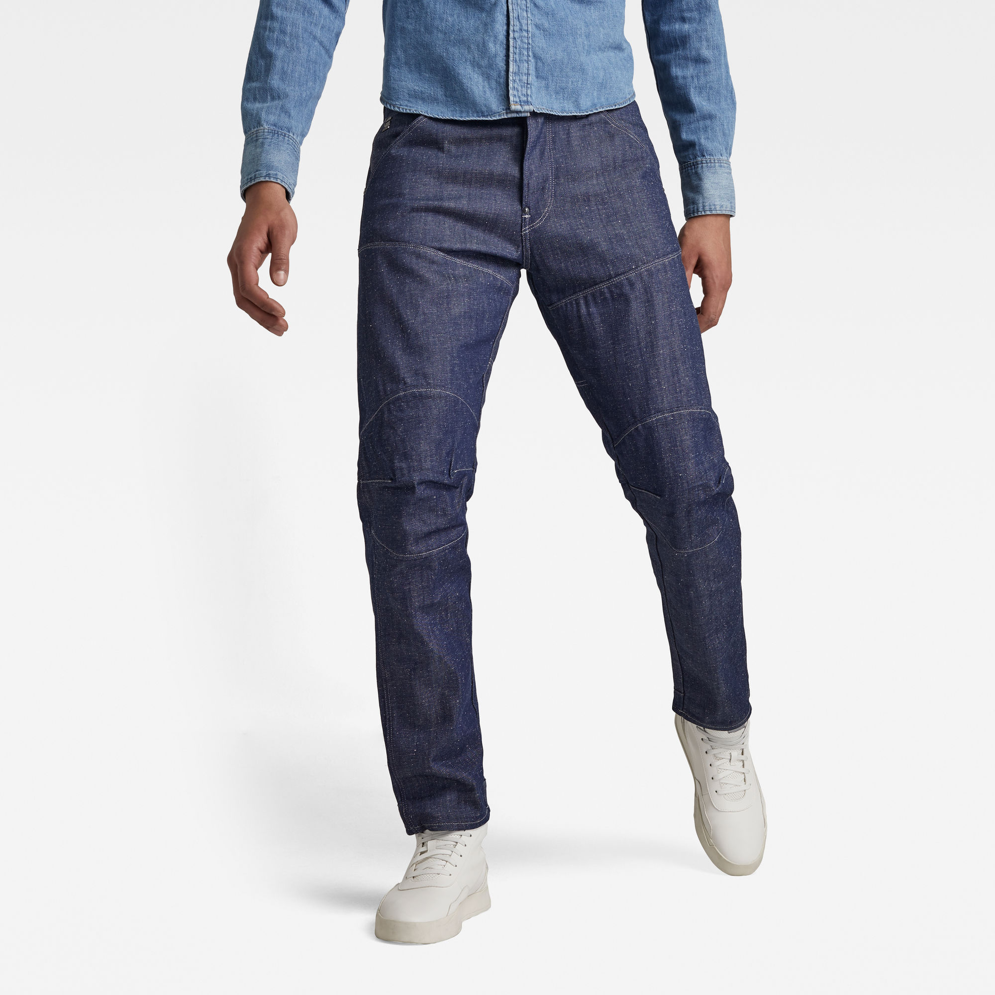 G-Star RAW Heren 5620 3D Original Relaxed Tapered Jeans Donkerblauw G-Star RAW Heren 5620 3D Original Relaxed Tapered Jeans Donkerblauw