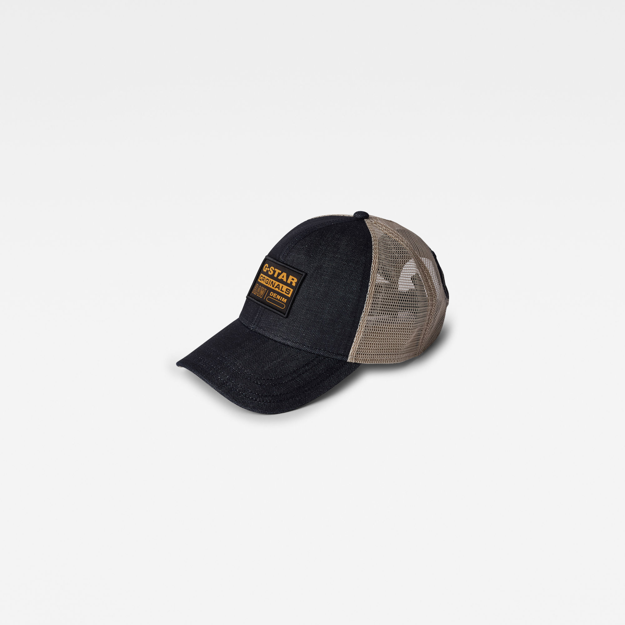 G-Star RAW Heren Denim Baseball Trucker Pet Donkerblauw G-Star RAW Heren Denim Baseball Trucker Pet Donkerblauw