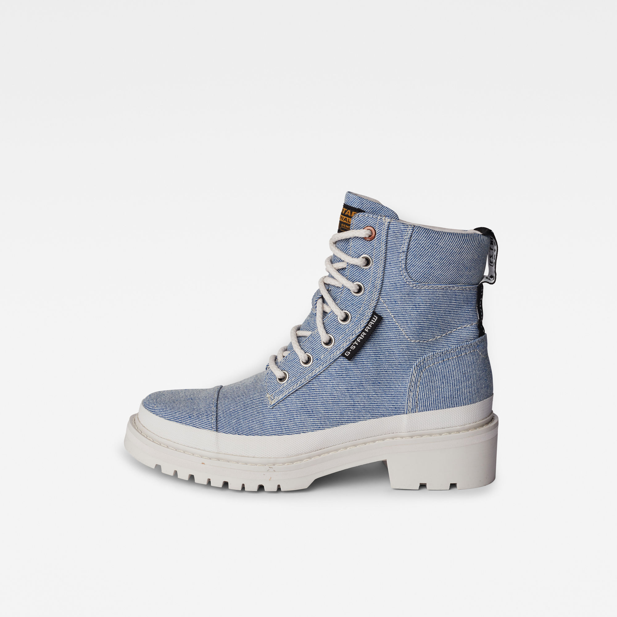 G-Star RAW Dames Aefon Boots Q2 Lichtblauw G-Star RAW Dames Aefon Boots Q2 Lichtblauw