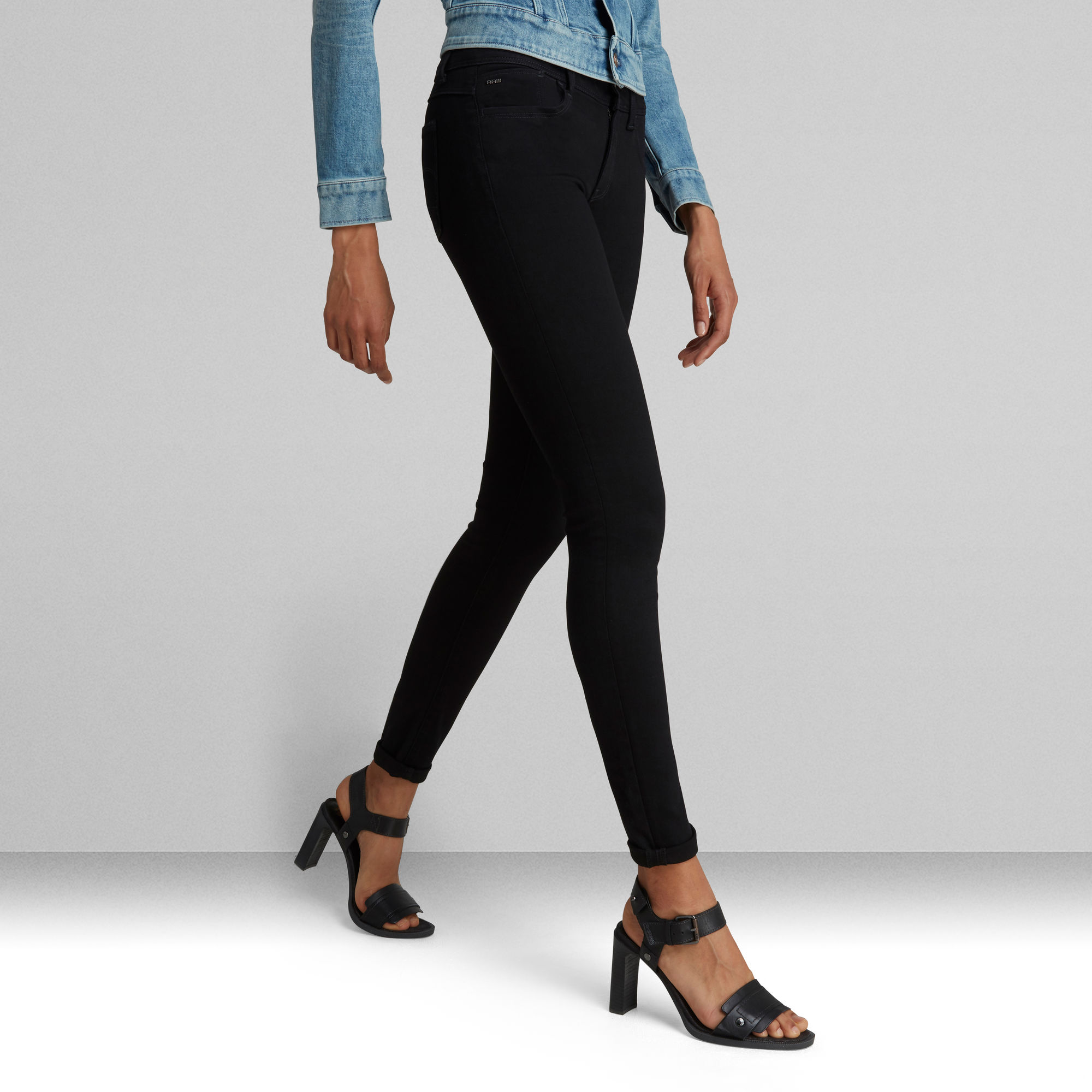 

Lynn Super Skinny Jeans - Black - Women