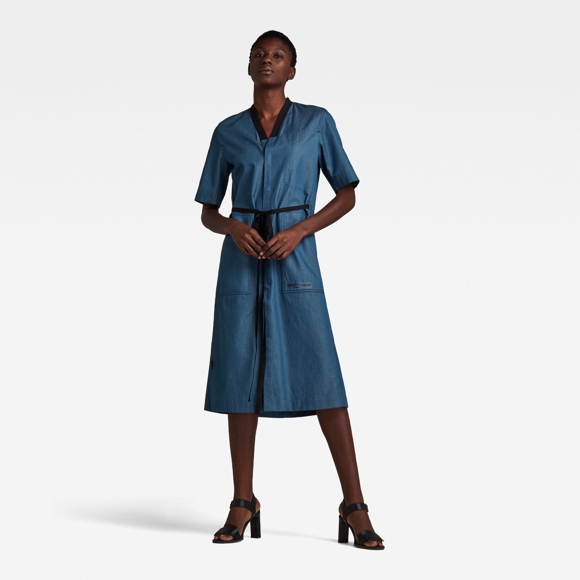 G-Star RAW Dames Jurk GSRR Lightweight Donkerblauw G-Star RAW Dames Jurk GSRR Lightweight Donkerblauw