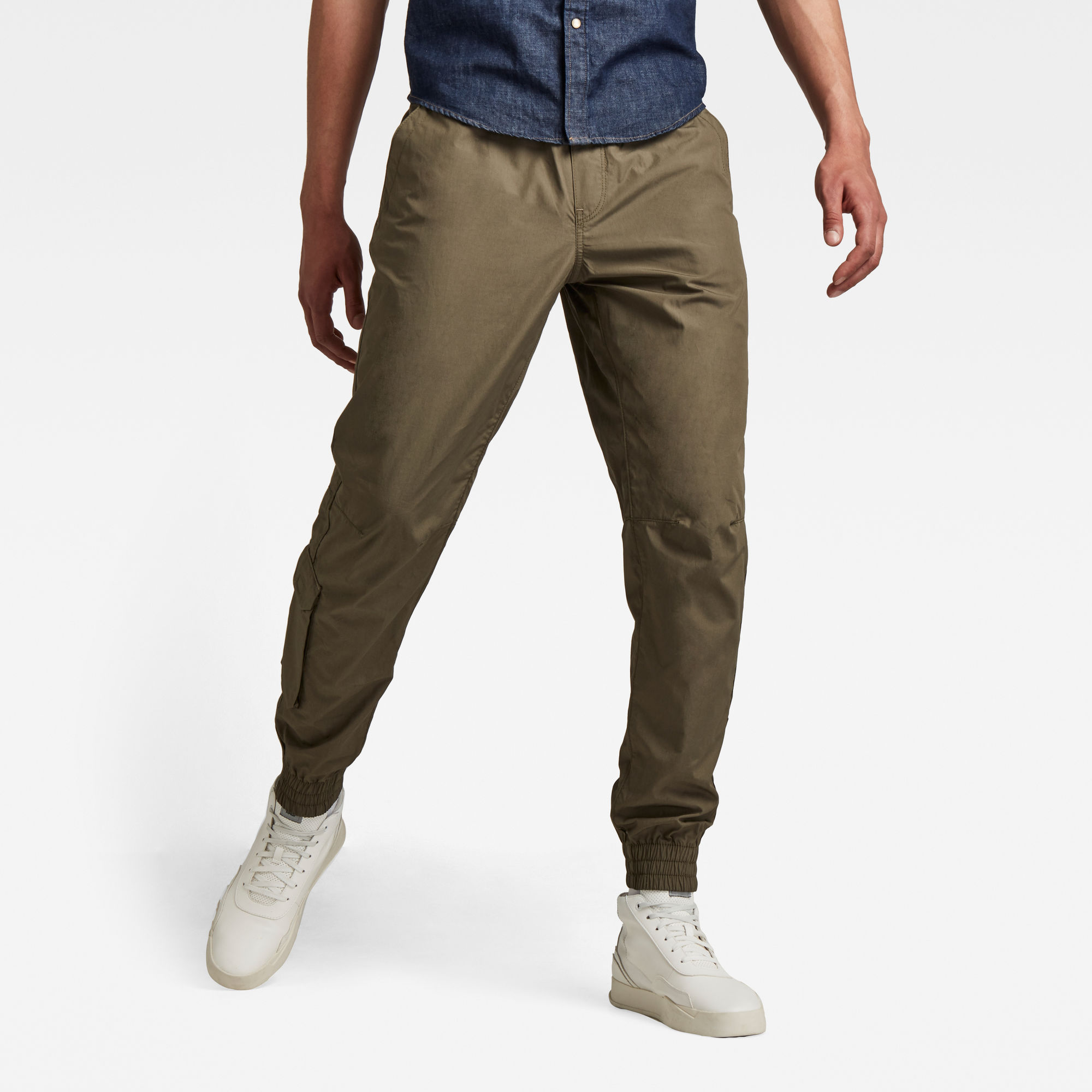 G-Star RAW Heren Chino Trainer Relaxed Cuffed Groen G-Star RAW Heren Chino Trainer Relaxed Cuffed Groen