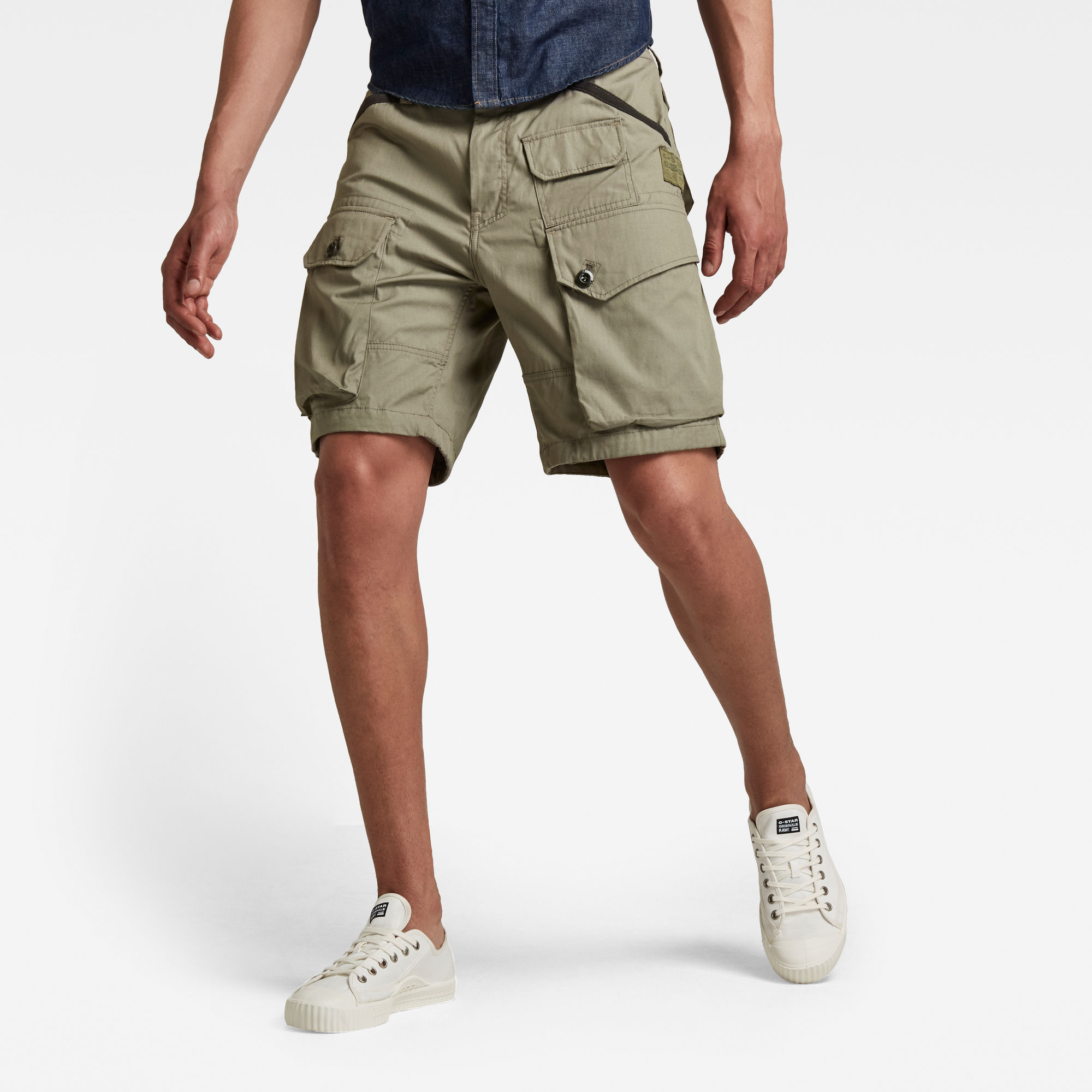 G-Star RAW Heren Jungle Cargo Short Groen G-Star RAW Heren Jungle Cargo Short Groen