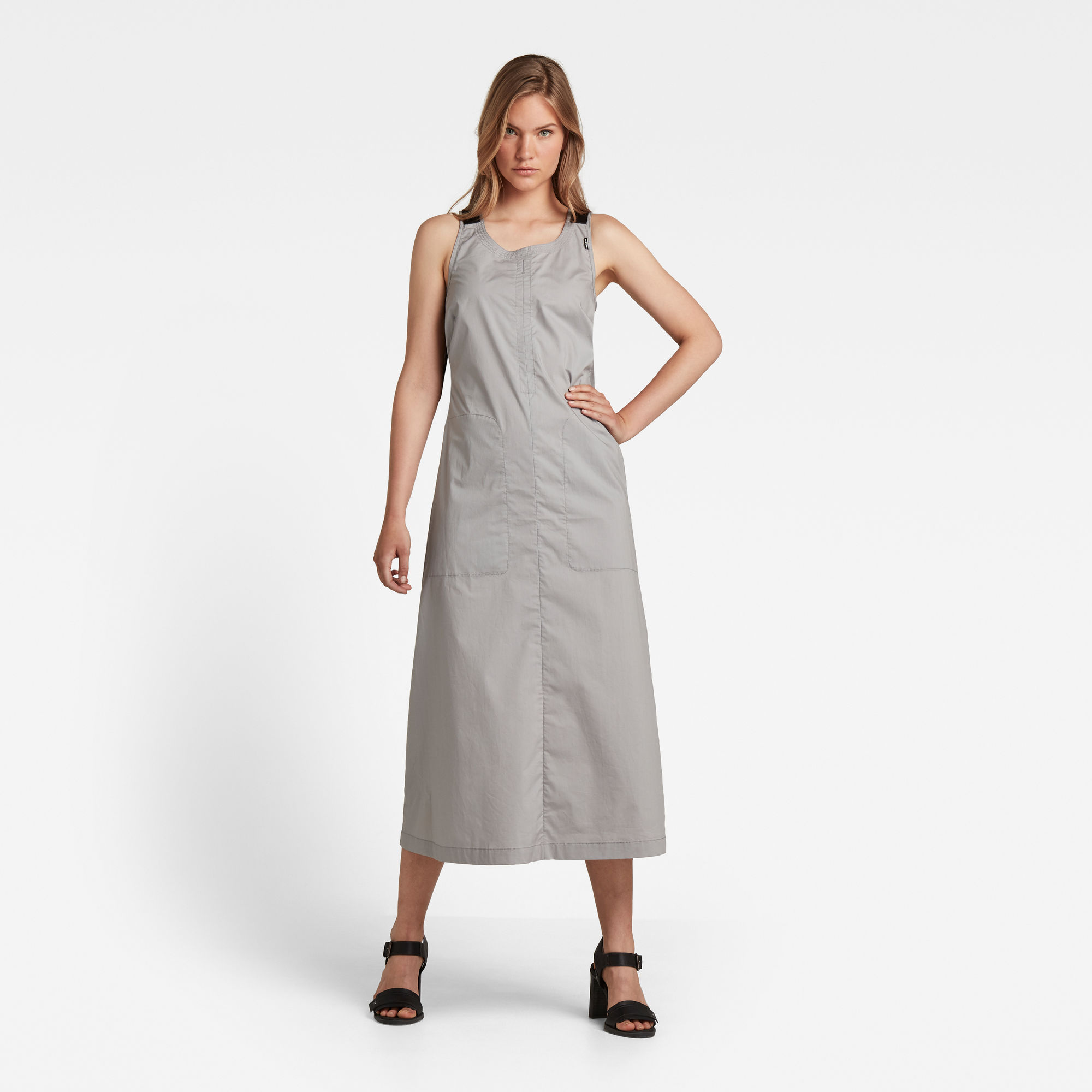 G-Star RAW Dames Jurk Utility Grijs G-Star RAW Dames Jurk Utility Grijs