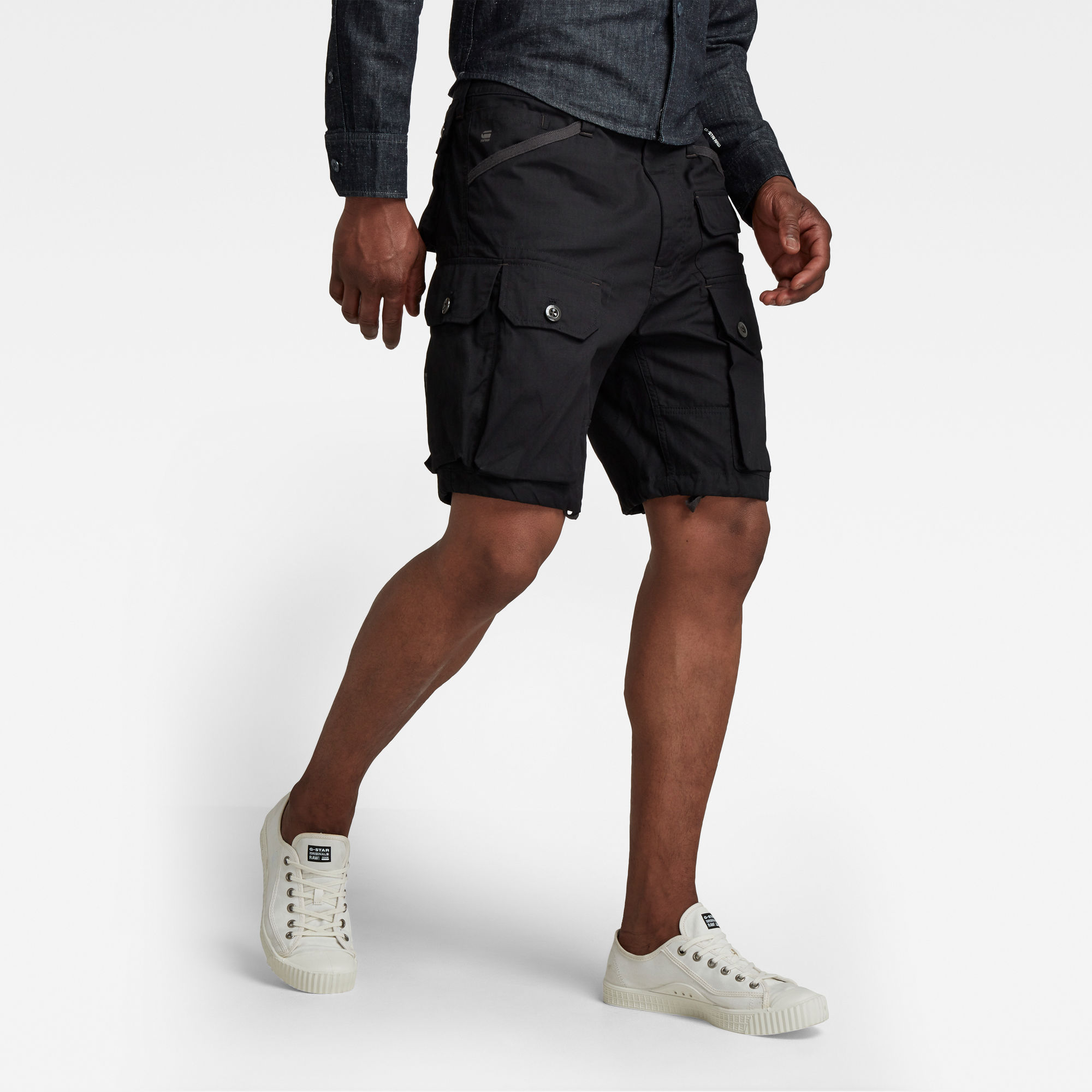 G-Star RAW Heren Jungle Cargo Short Zwart G-Star RAW Heren Jungle Cargo Short Zwart