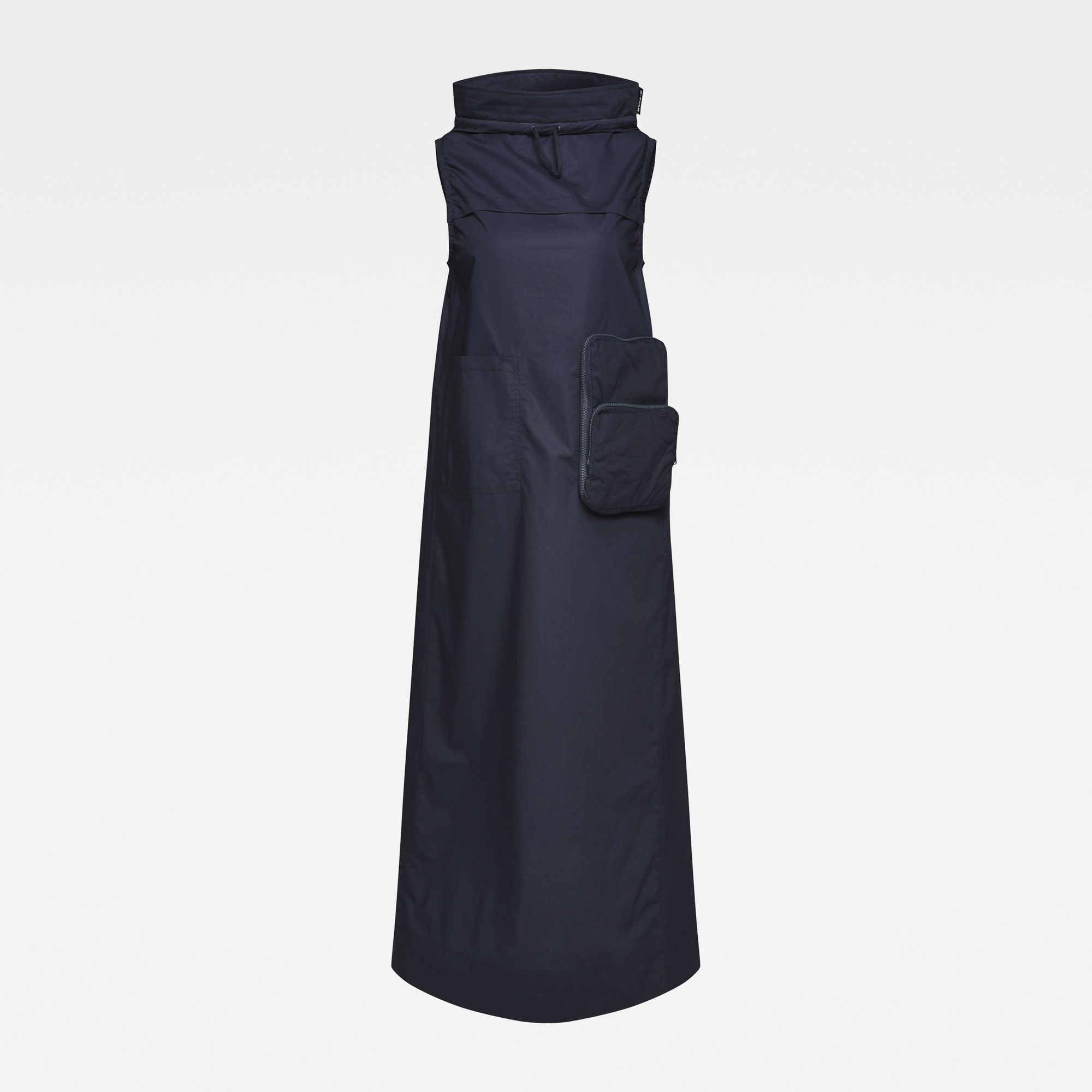 G-Star RAW Dames Jurk E Mock Neck Donkerblauw G-Star RAW Dames Jurk E Mock Neck Donkerblauw