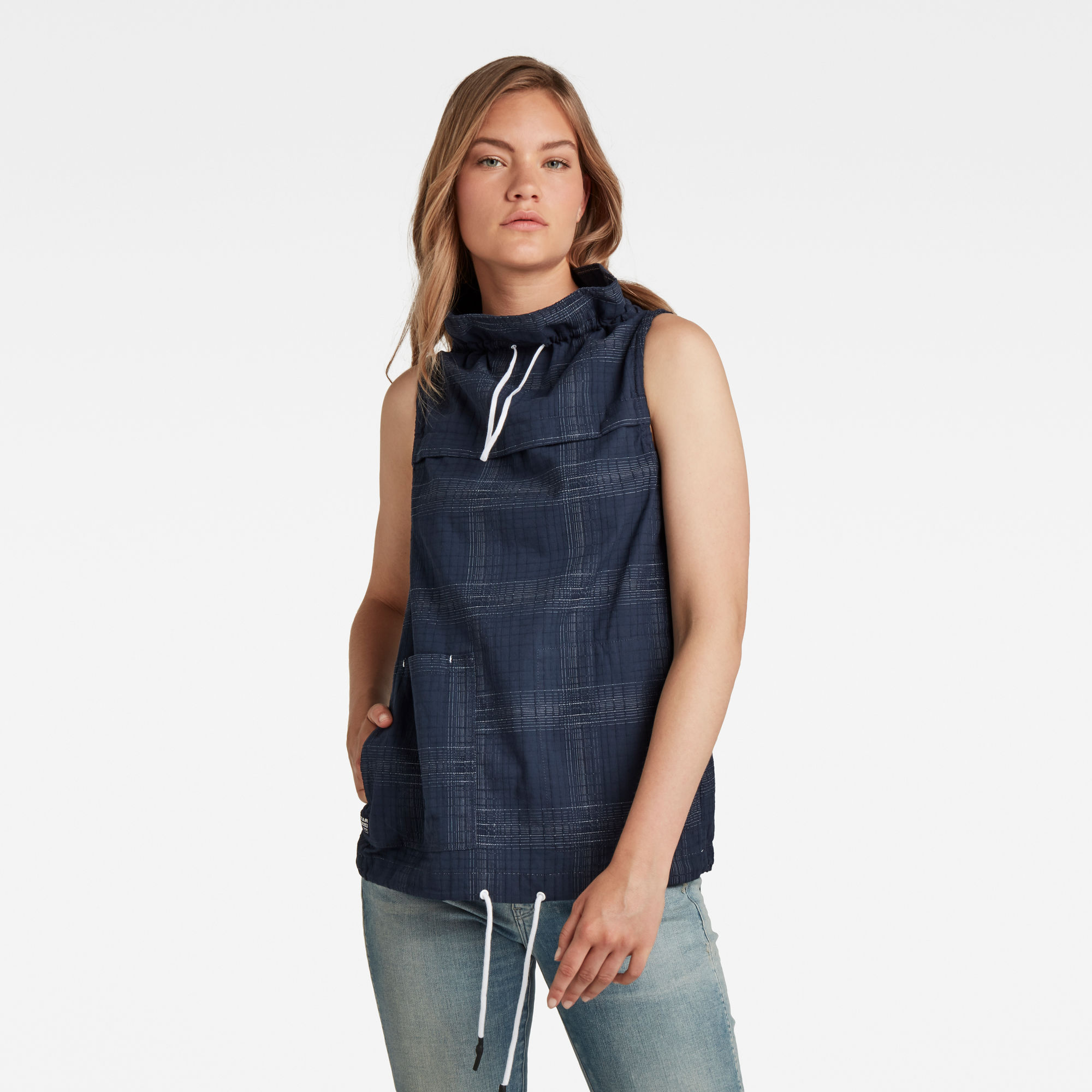 G-Star RAW Dames Sleeveless Mock Neck Top Meerkleurig G-Star RAW Dames Sleeveless Mock Neck Top Meerkleurig