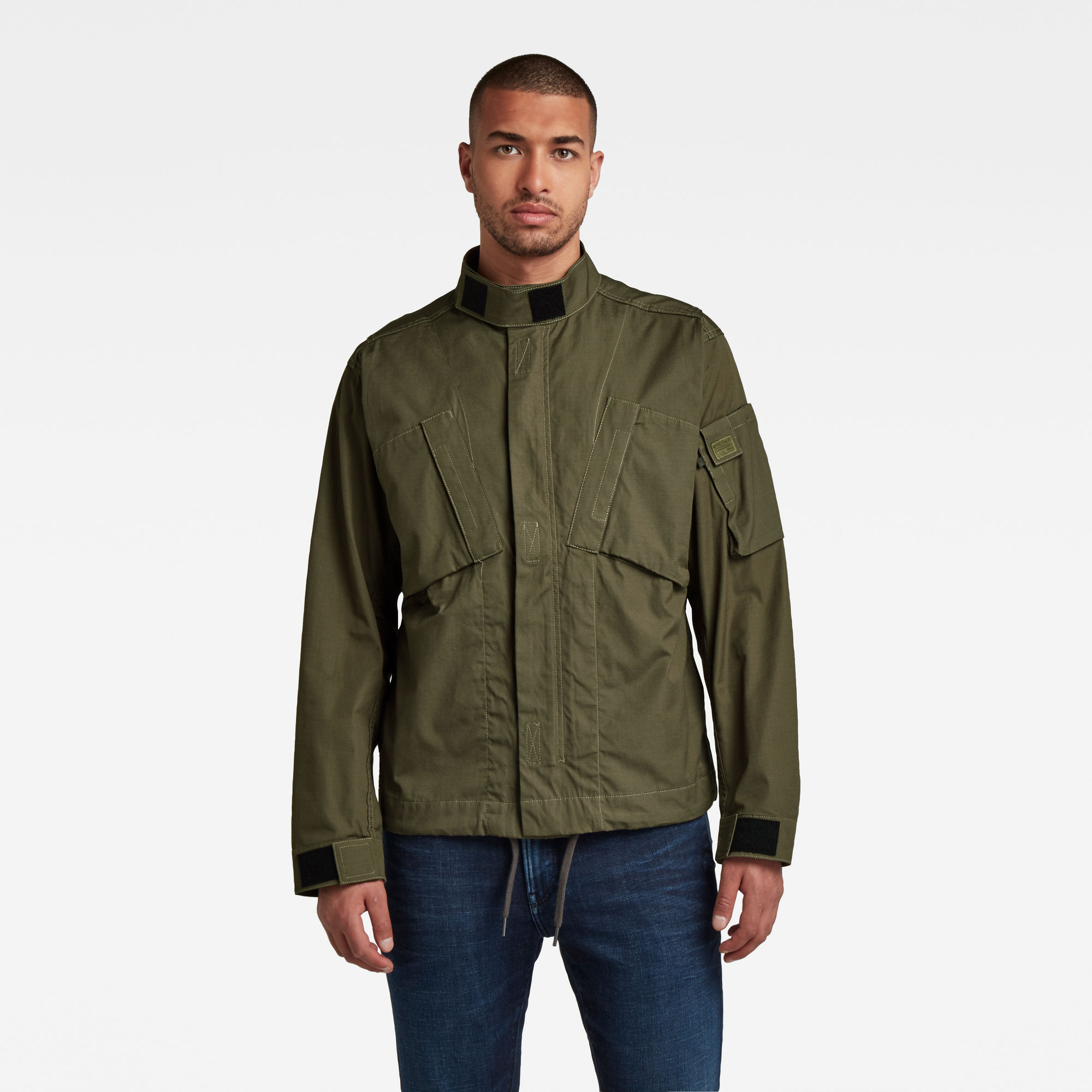 G-Star RAW Heren Sporty Slanted Pocket Indoor Jack Groen G-Star RAW Heren Sporty Slanted Pocket Indoor Jack Groen