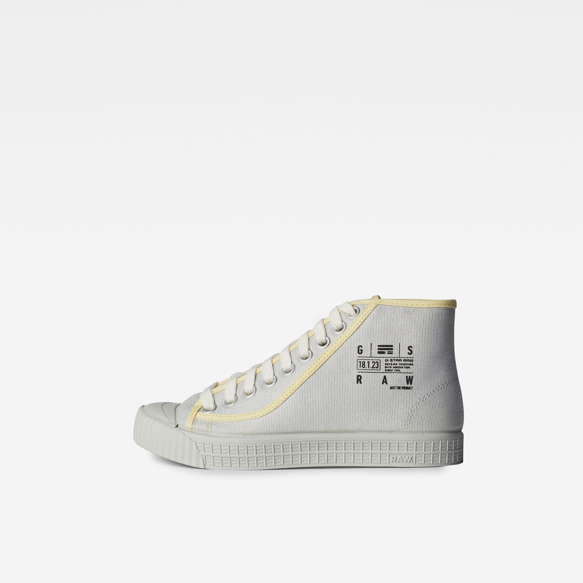 G-Star RAW Dames Rovulc Silver Coat Mid Sneakers Rood G-Star RAW Dames Rovulc Silver Coat Mid Sneakers Rood