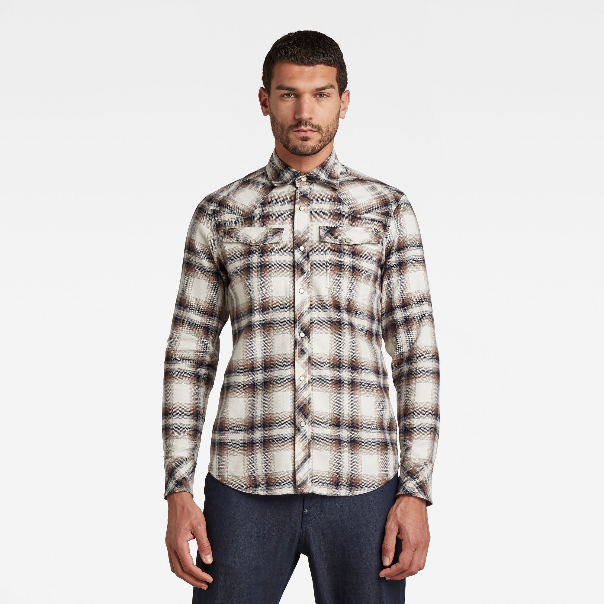 G-Star RAW Heren 3301 Slim overhemd Meerkleurig G-Star RAW Heren 3301 Slim overhemd Meerkleurig
