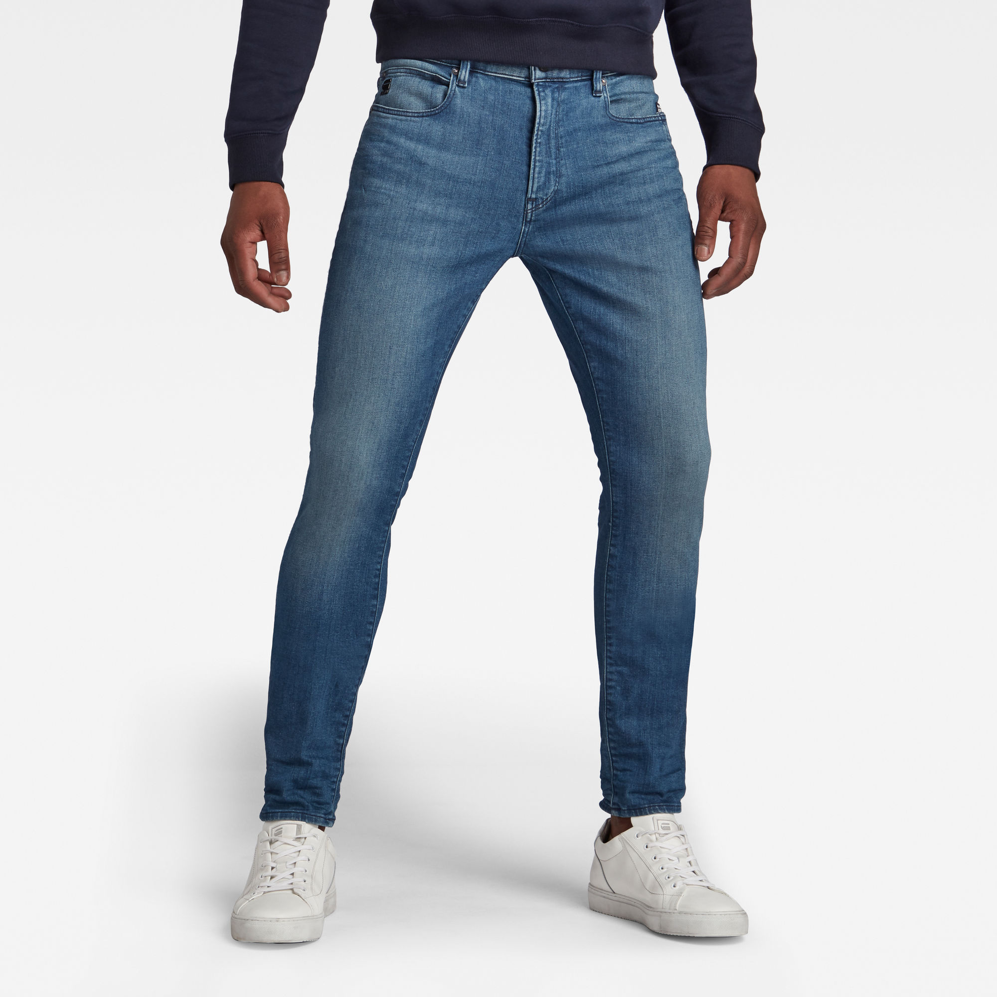 G-Star RAW Heren Lancet Skinny Jeans Blauw G-Star RAW Heren Lancet Skinny Jeans Blauw