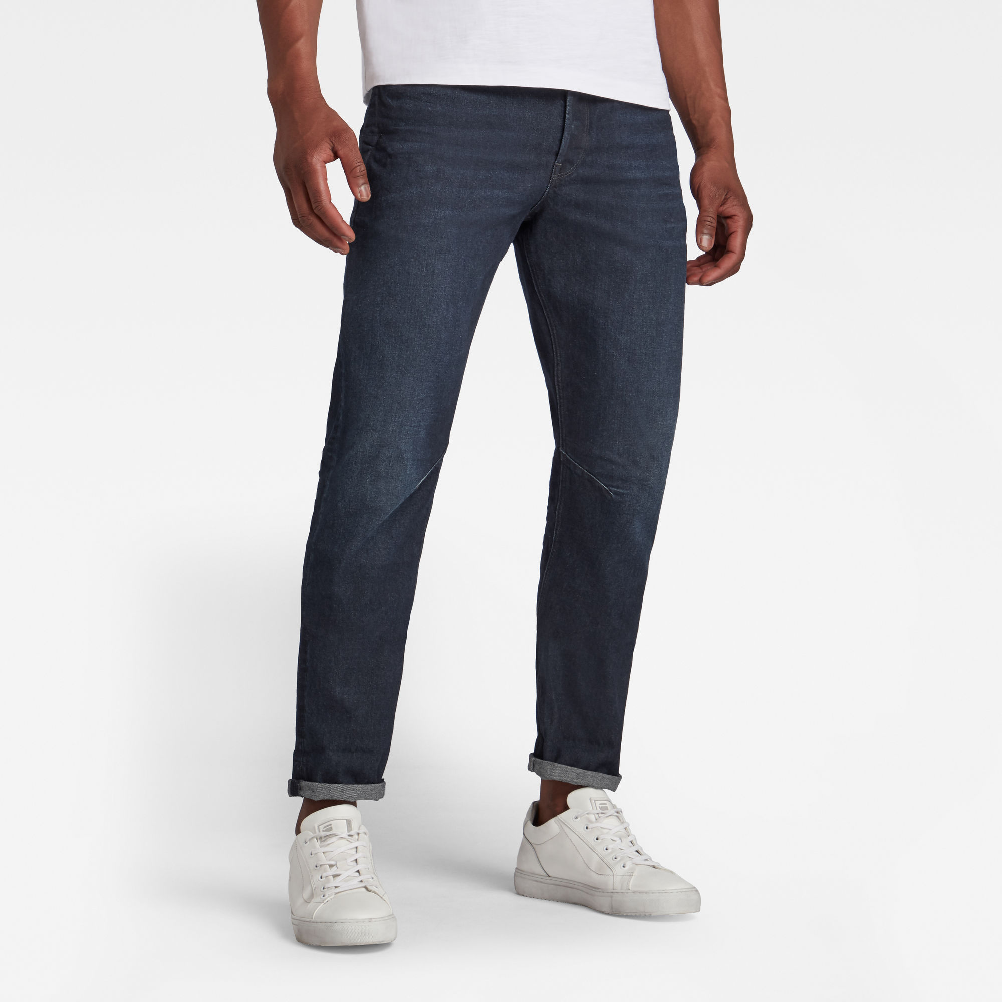 G-Star RAW Heren A-Staq Tapered Jeans Donkerblauw G-Star RAW Heren A-Staq Tapered Jeans Donkerblauw