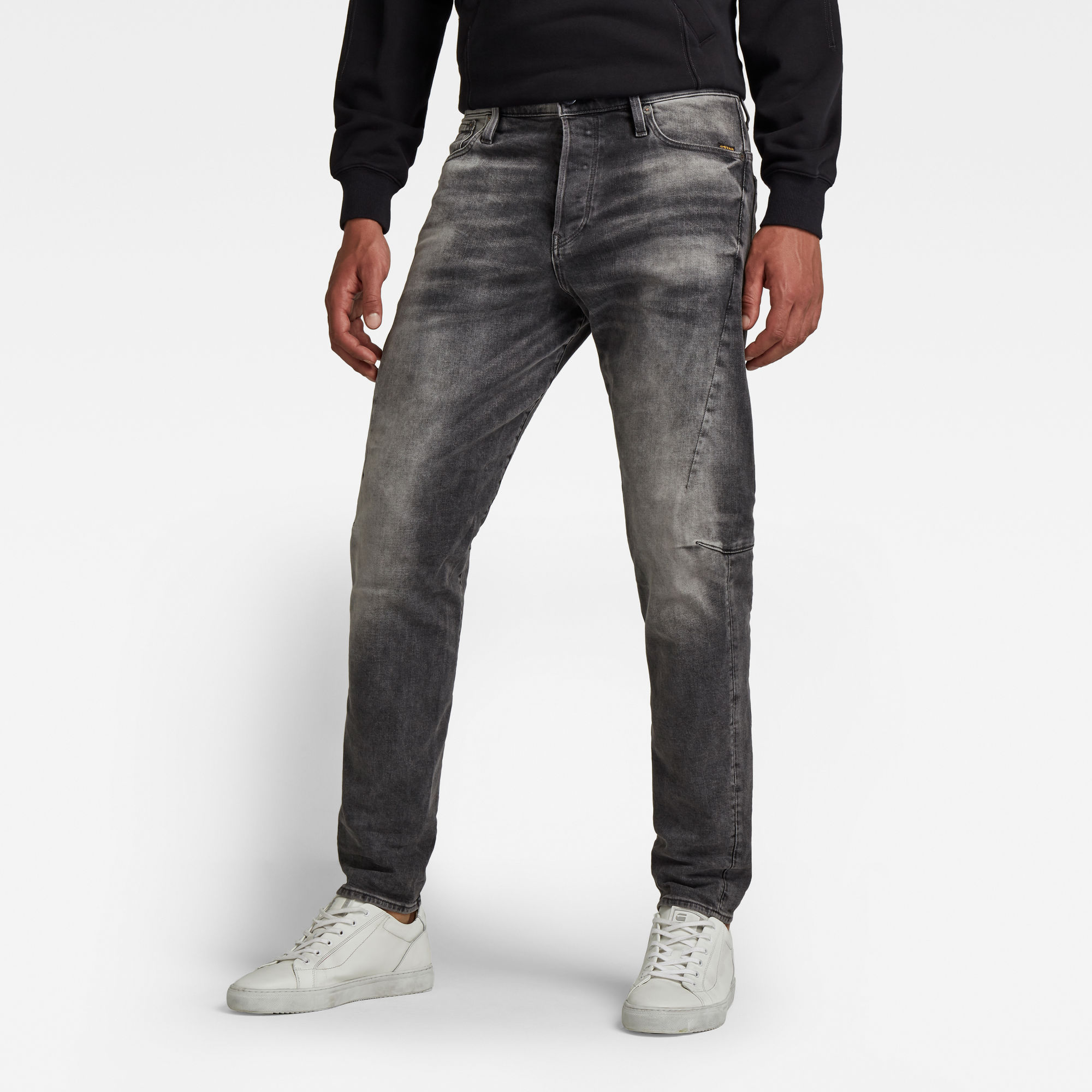 G-Star RAW Heren Scutar 3D Tapered Jeans Grijs G-Star RAW Heren Scutar 3D Tapered Jeans Grijs