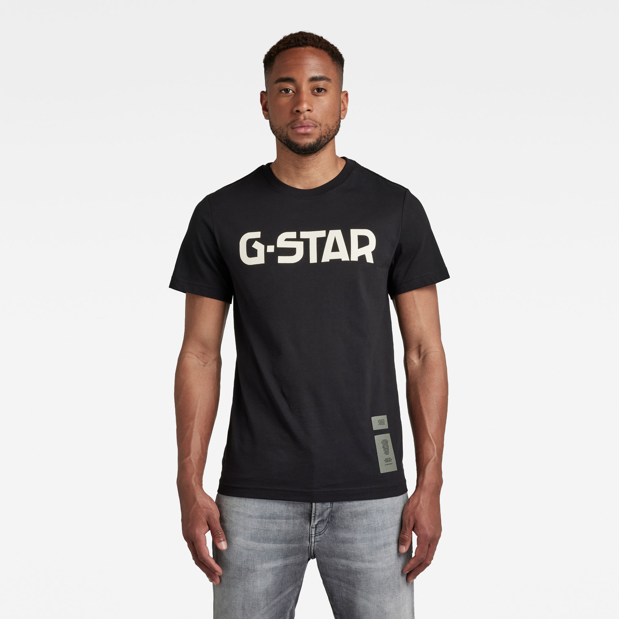 G-Star RAW Heren G-Star T-Shirt Zwart G-Star RAW Heren G-Star T-Shirt Zwart