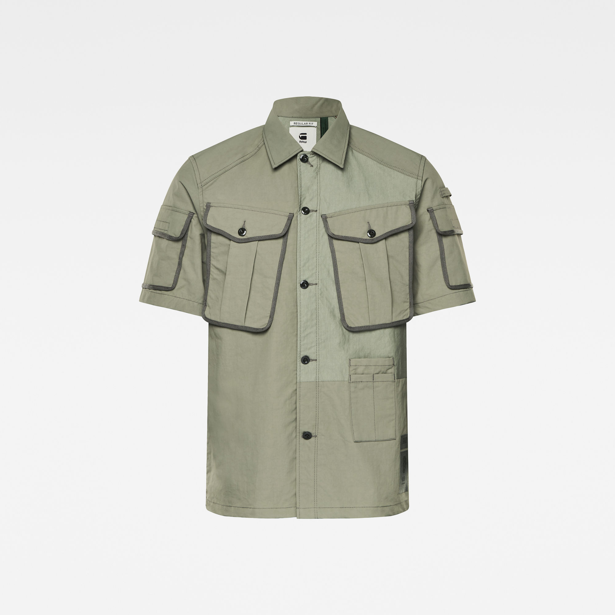G-Star RAW Heren E Artwork Regular Service Shirt Meerkleurig G-Star RAW Heren E Artwork Regular Service Shirt Meerkleurig