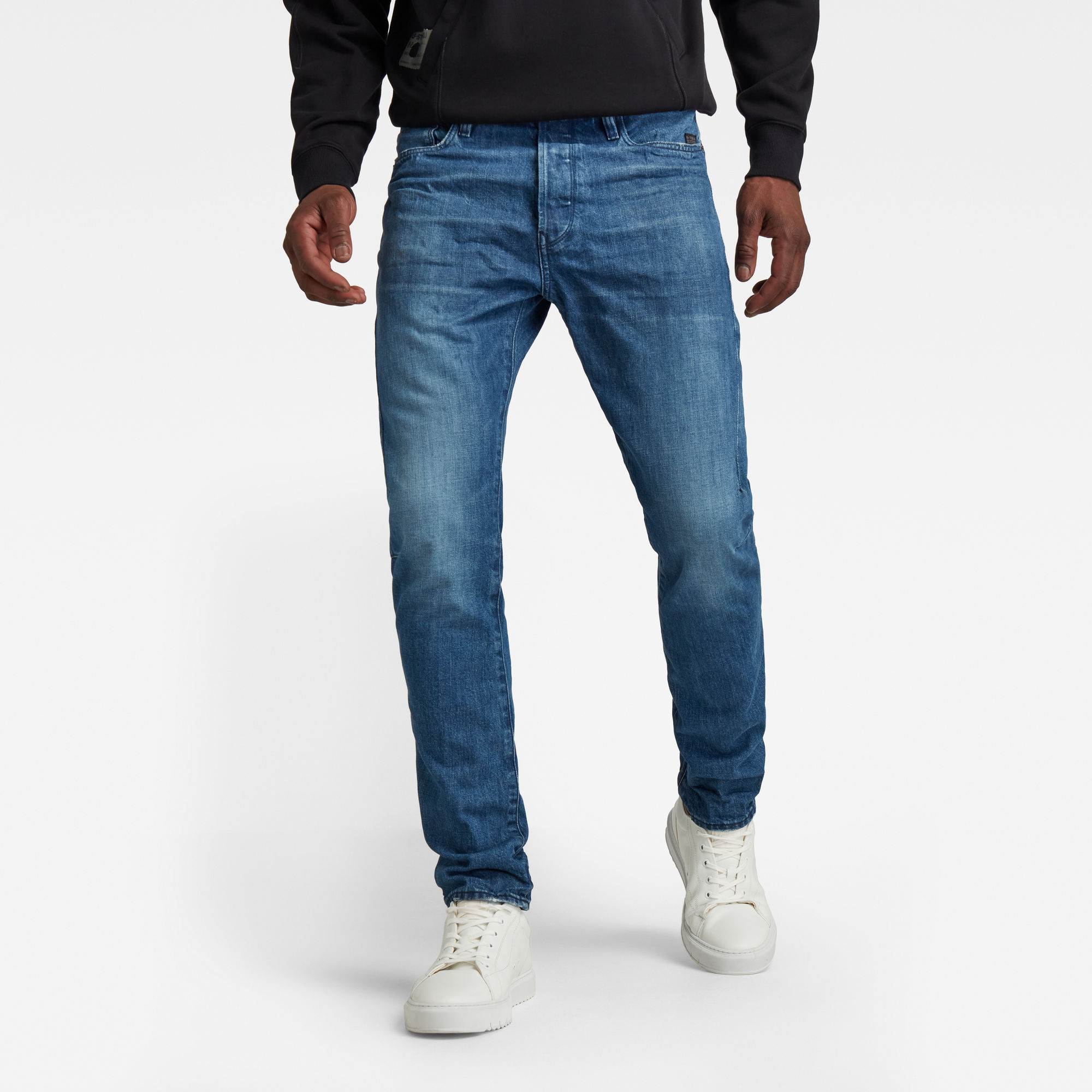 G-Star RAW Heren Scutar 3D Slim Jeans Blauw G-Star RAW Heren Scutar 3D Slim Jeans Blauw