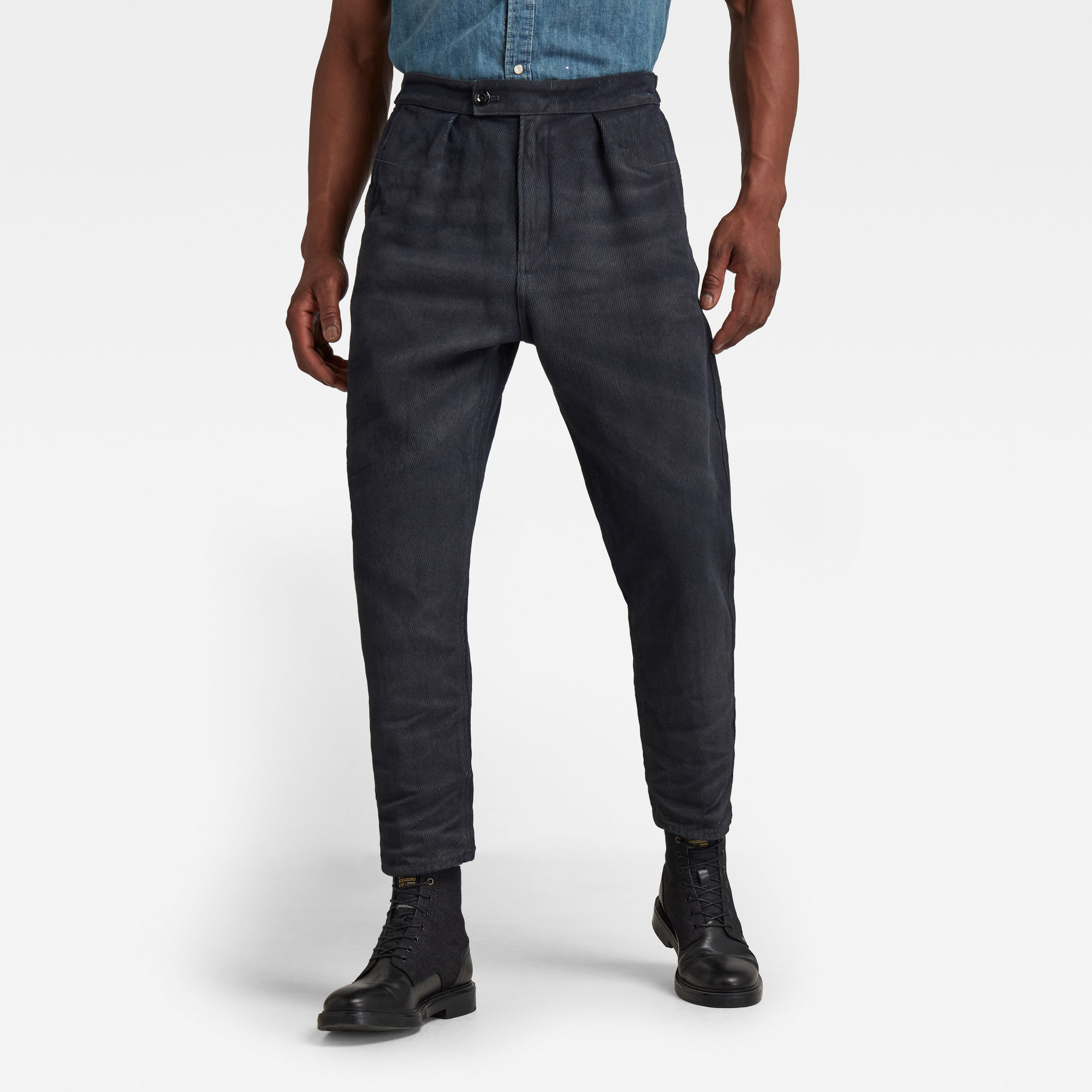 G-Star RAW Heren Relaxed Worker Chino Donkerblauw G-Star RAW Heren Relaxed Worker Chino Donkerblauw
