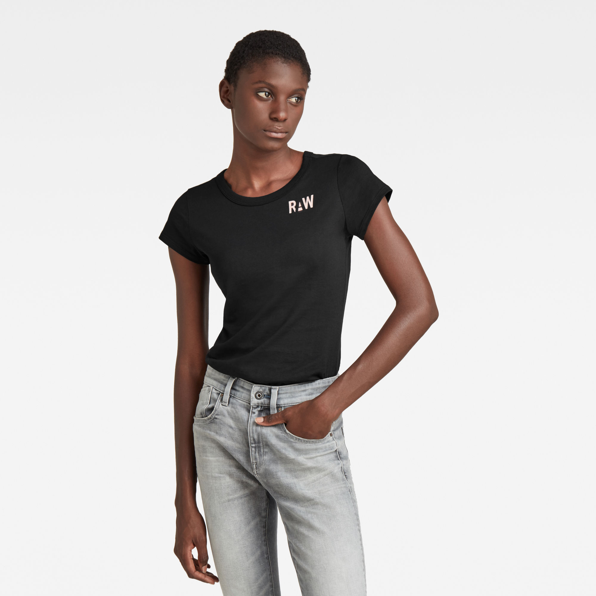 G-Star RAW Dames Graphic 2 Top Zwart G-Star RAW Dames Graphic 2 Top Zwart