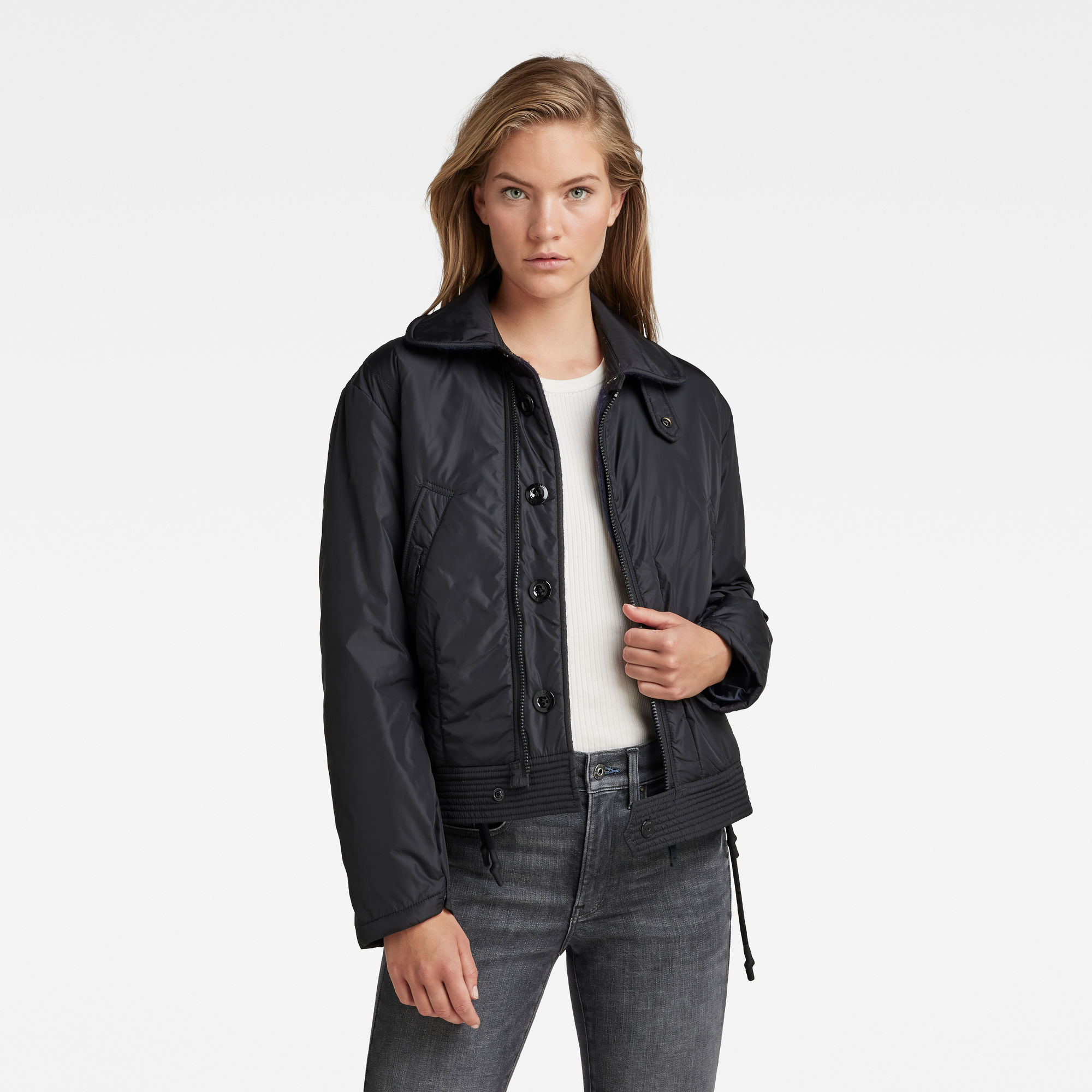 G-Star RAW Dames Vintage Kort Jack Zwart G-Star RAW Dames Vintage Kort Jack Zwart