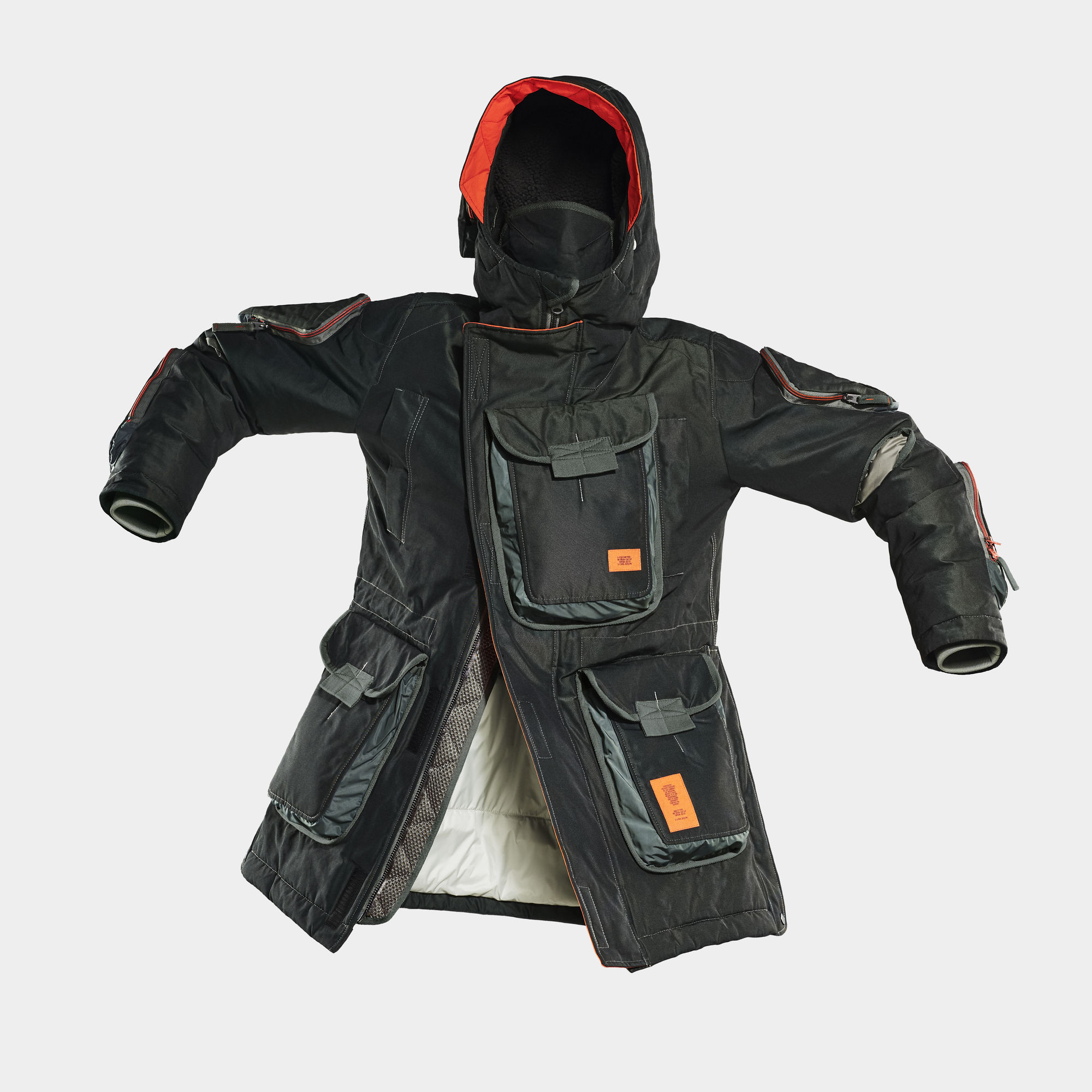 

E Luggage Parka - Grijs - Heren