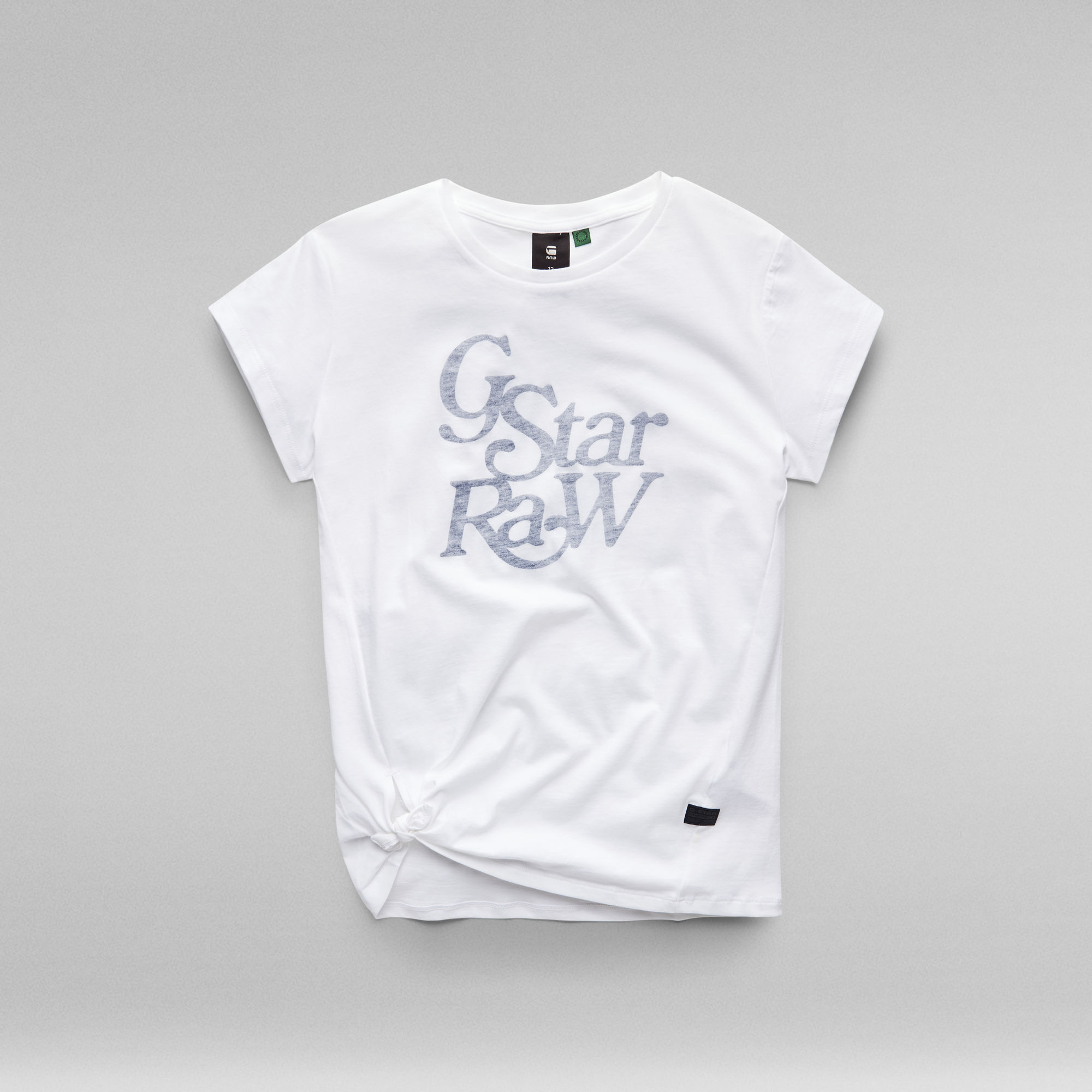 

Kinder Knotted T-Shirt - Weiß - mädchen