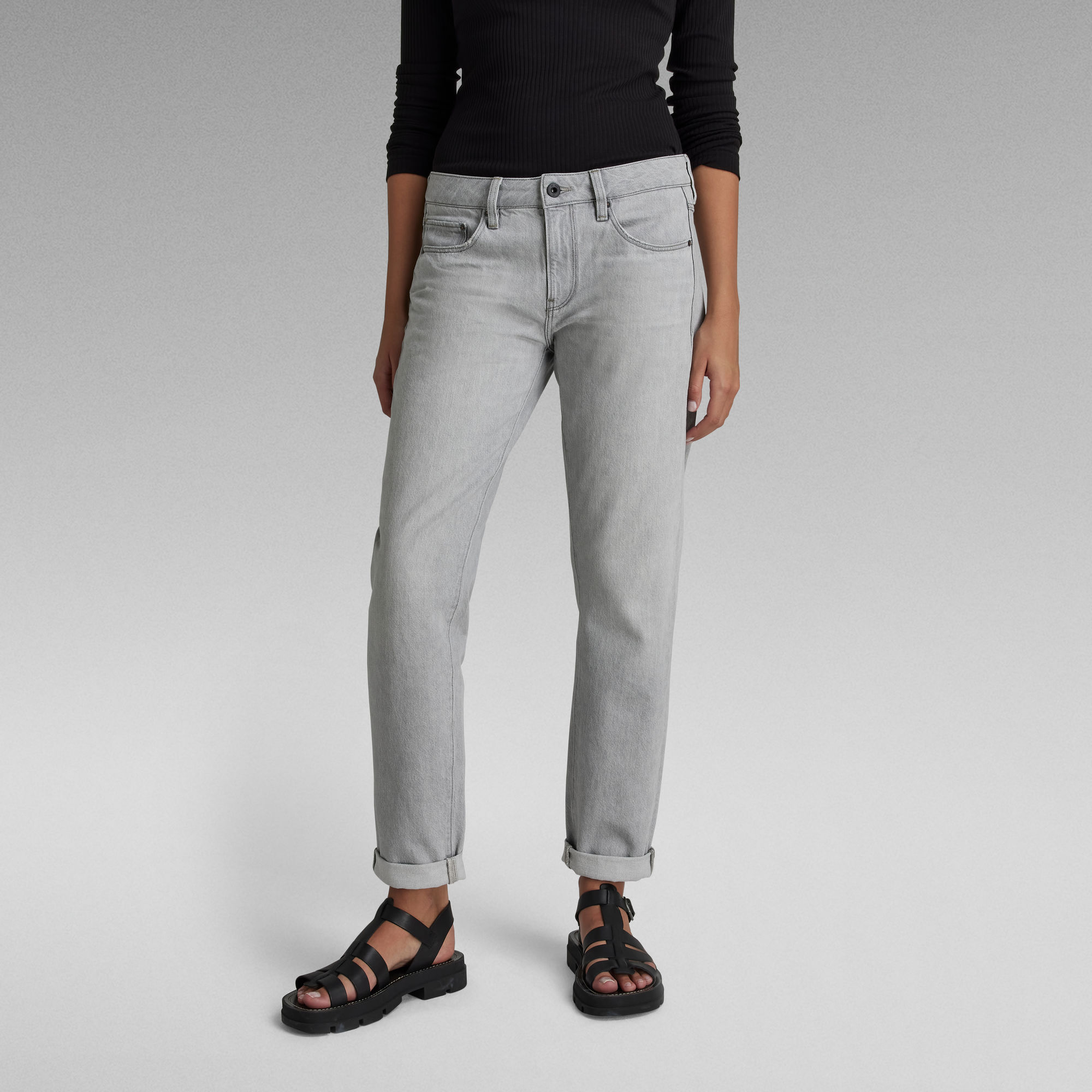 

Kate Boyfriend Jeans - Grijs - Dames