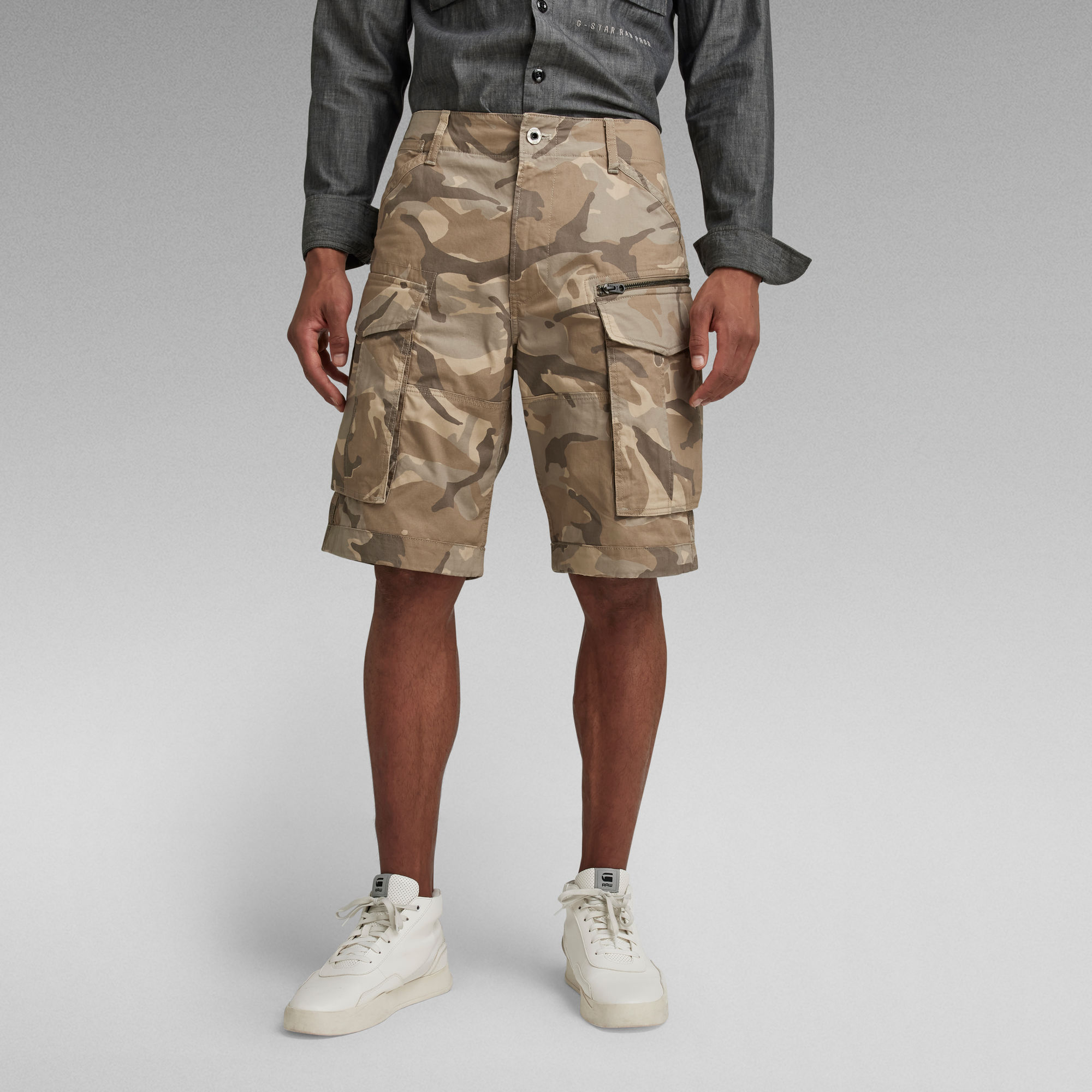 

Rovic Zip Relaxed Shorts - Multi color - Men