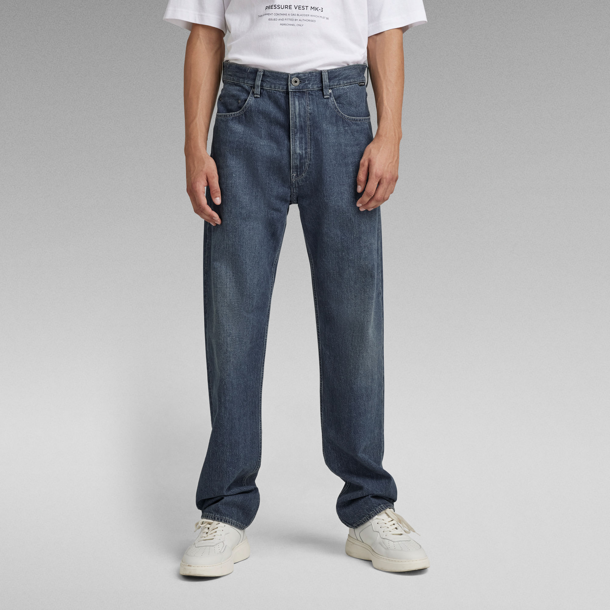 

Type 49 Relaxed Straight Jeans - Dark blue - Men