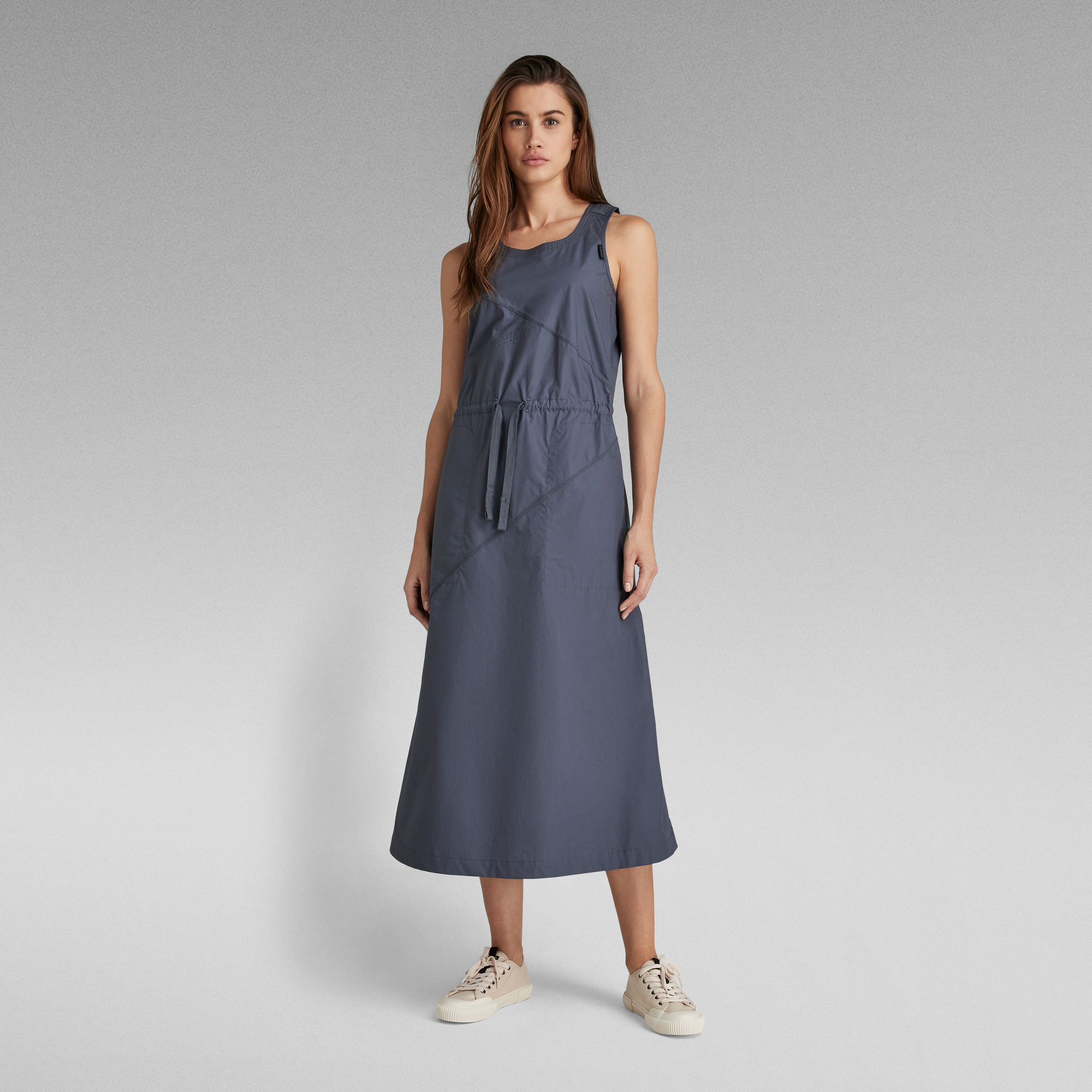 

Jurk Utility - Midden blauw - Dames