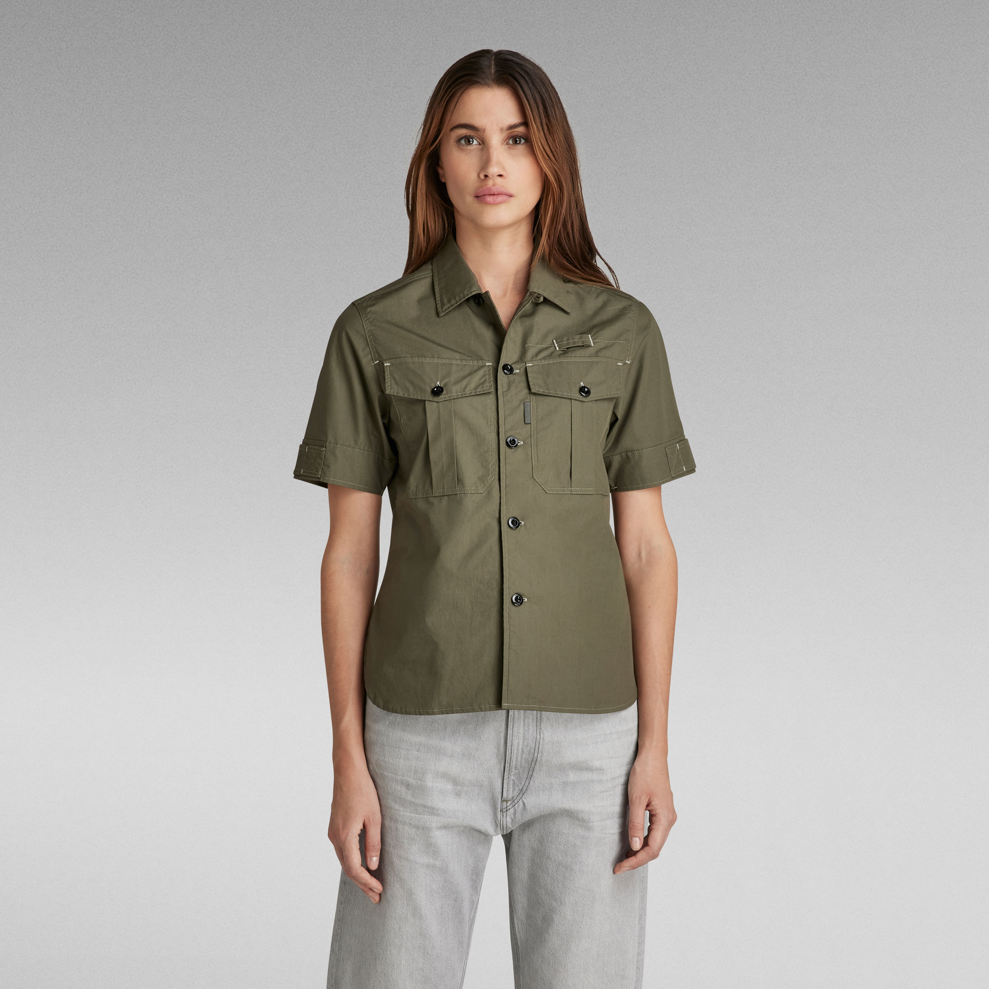 G-Star RAW Officer T-Shirt - Groen - Dames