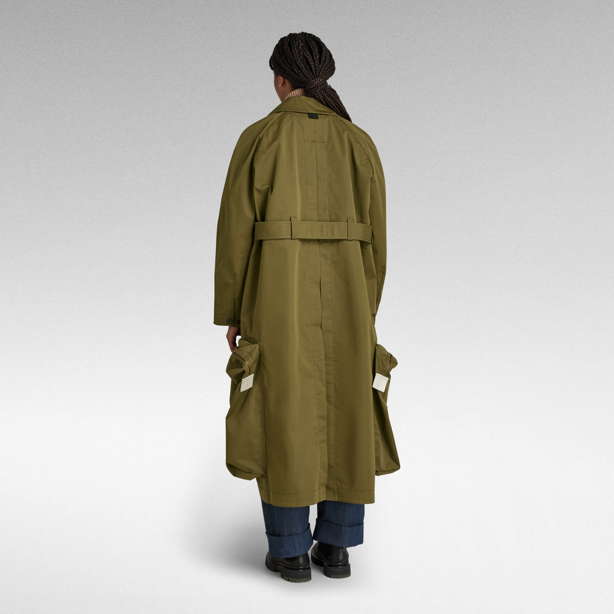 G-Star RAW E Para 2 In 1 Trenchcoat Meerkleurig Dames