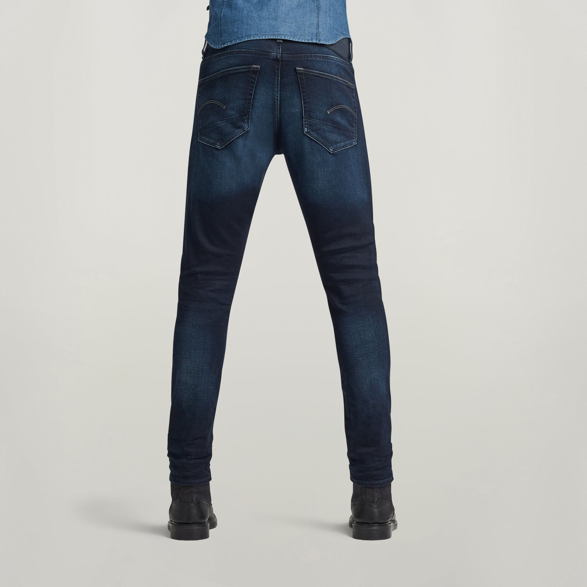 G-Star RAW 3301 Slim Jeans Donkerblauw Heren