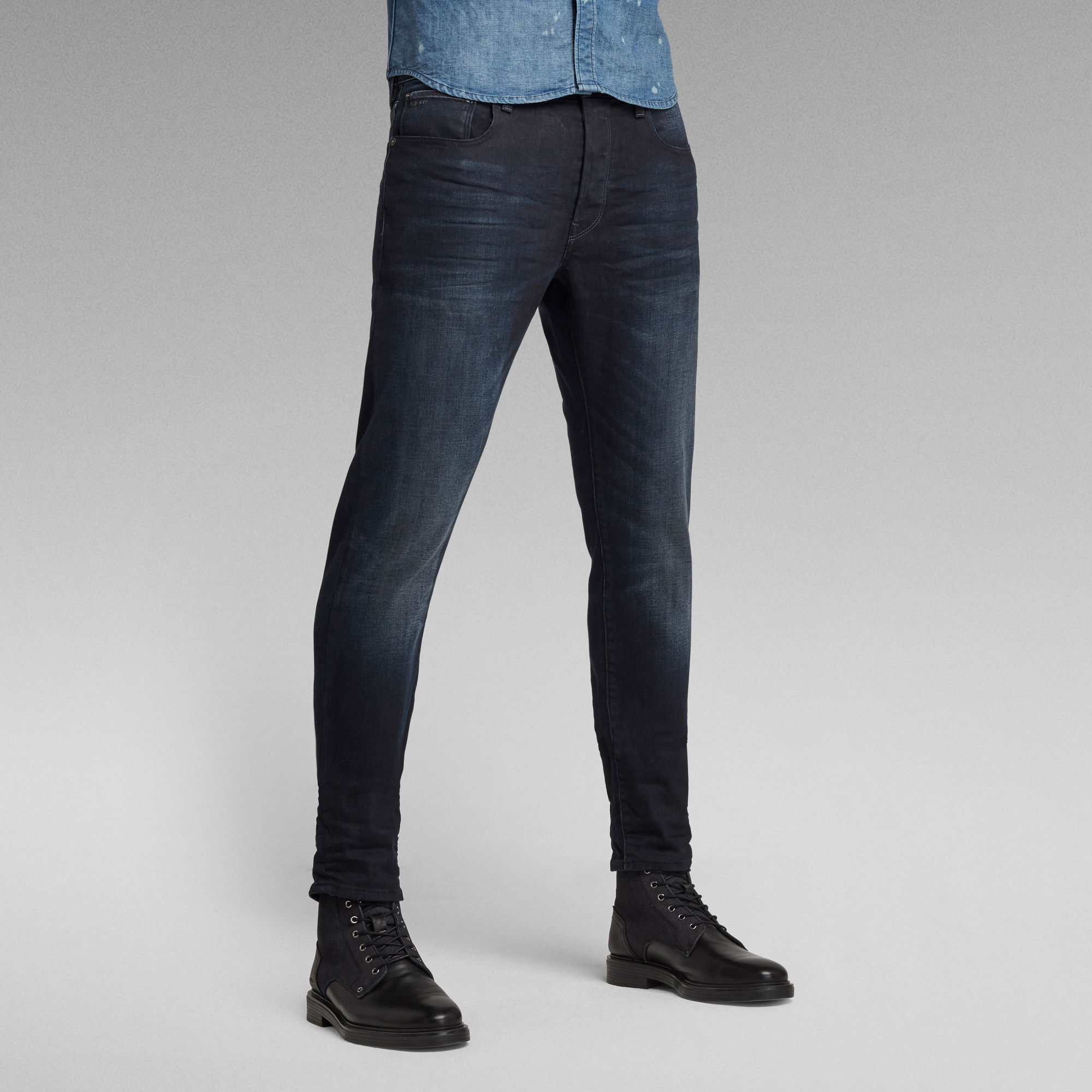 

3301 Slim Jeans - Dark blue - Men