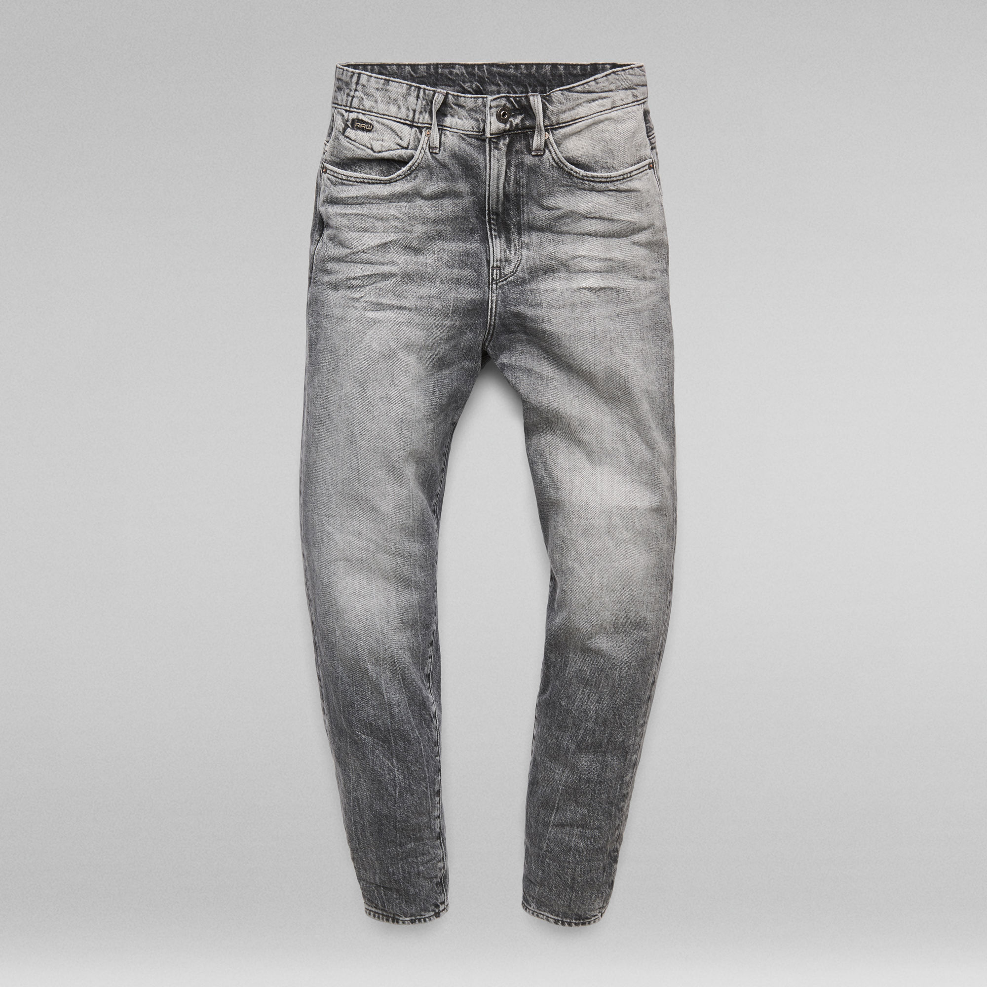 

Janeh Ultra High Mom Ankle Jeans - Grijs - Dames