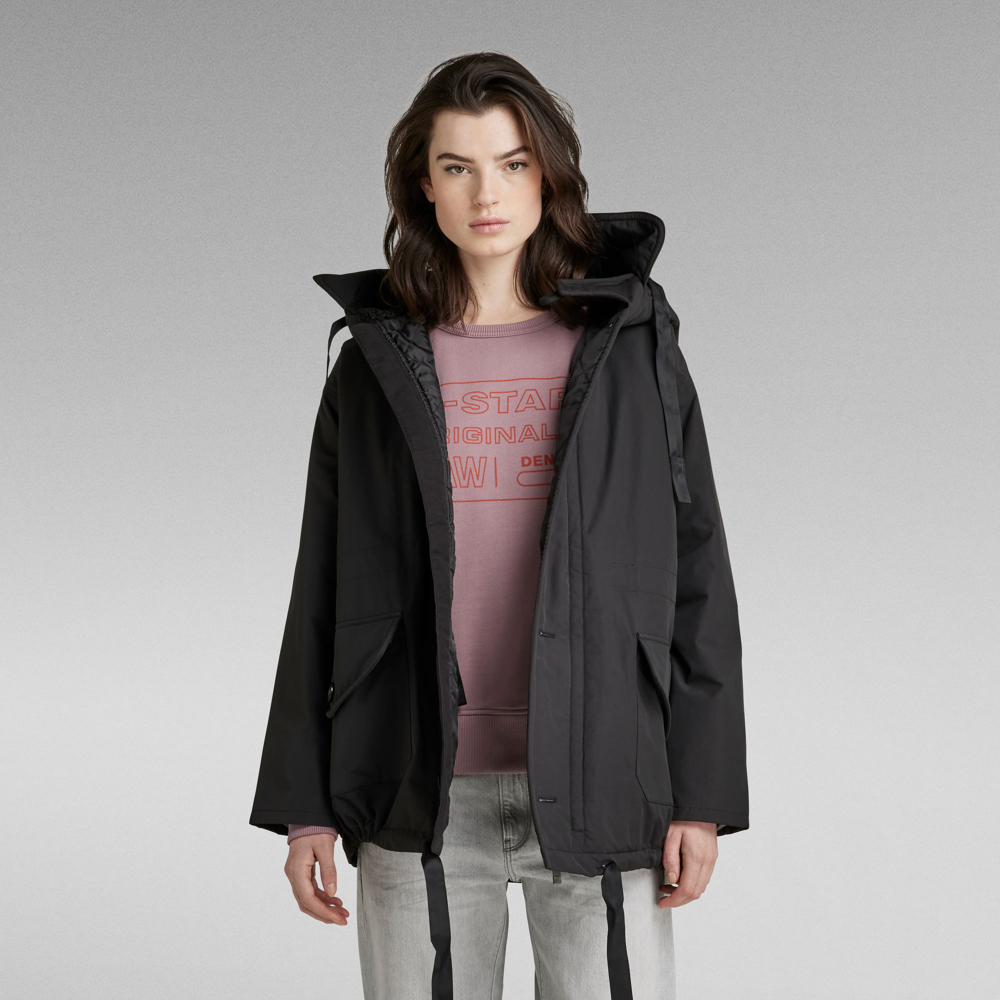 

Mid Parka - Black - Women