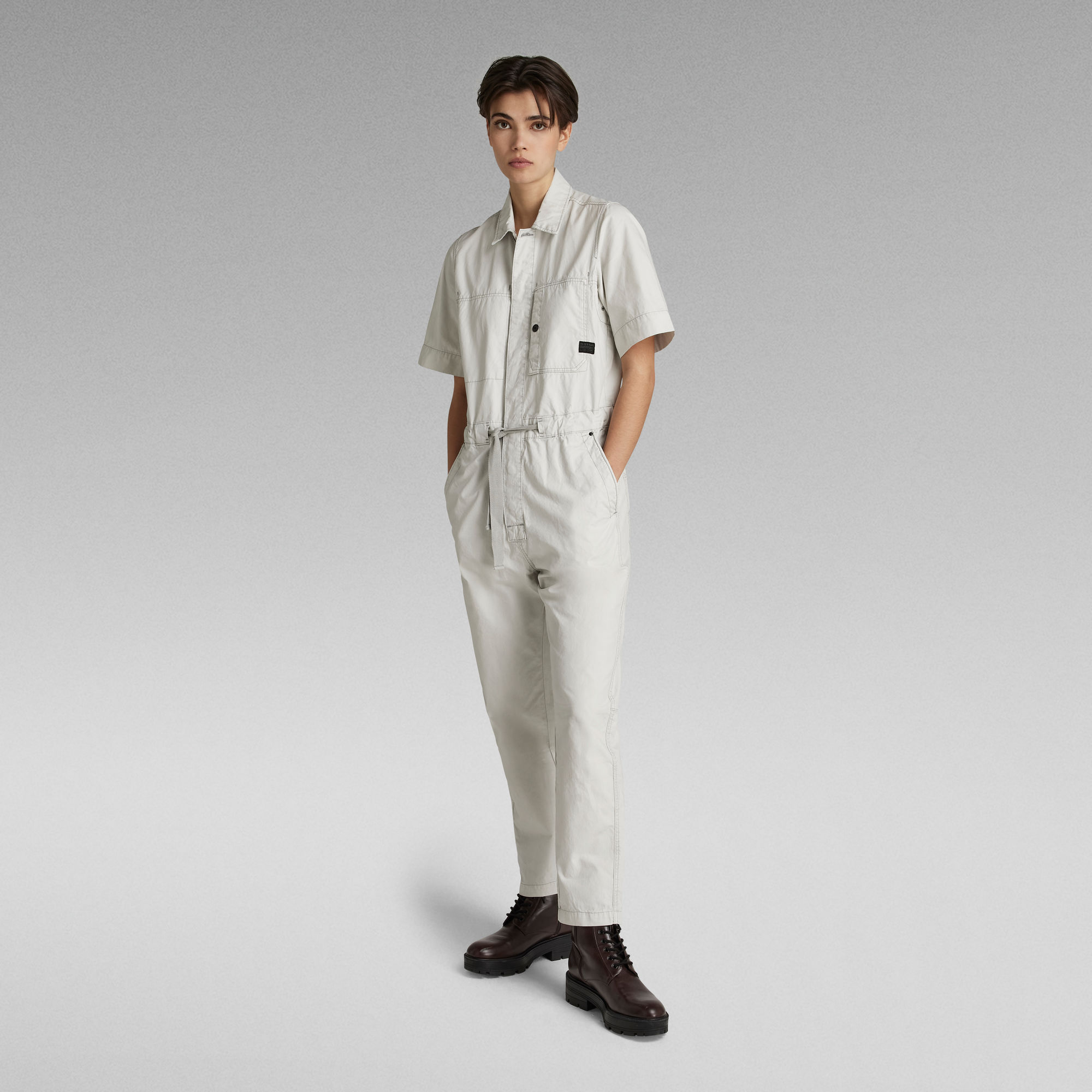 

Army Jumpsuit - Grijs - Dames