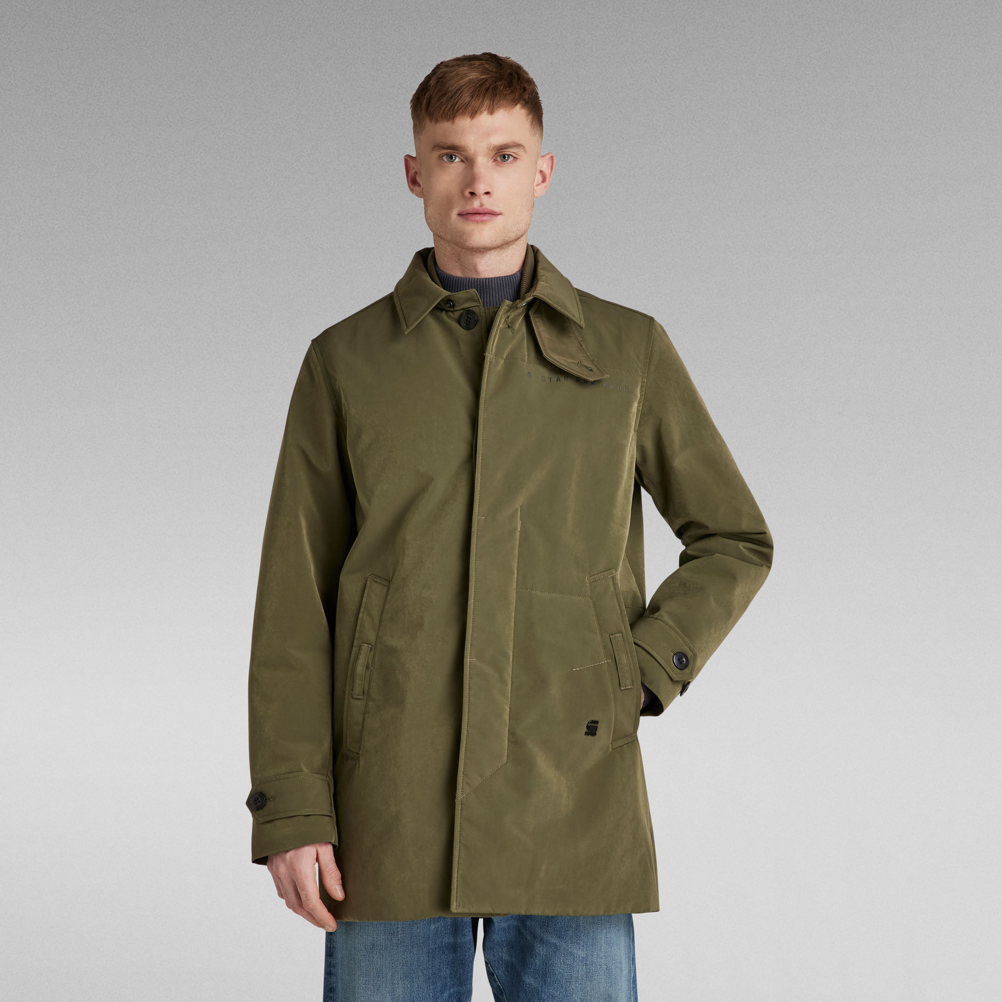 

Utility Padded Trench - Green - Men